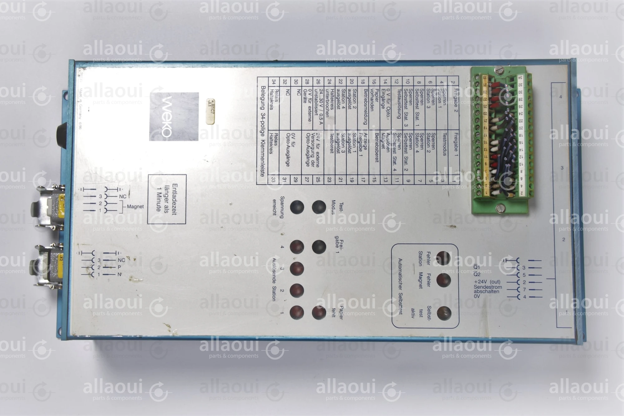 Weko Control Unit PFE PFE Weko Control Unit PFE PFE