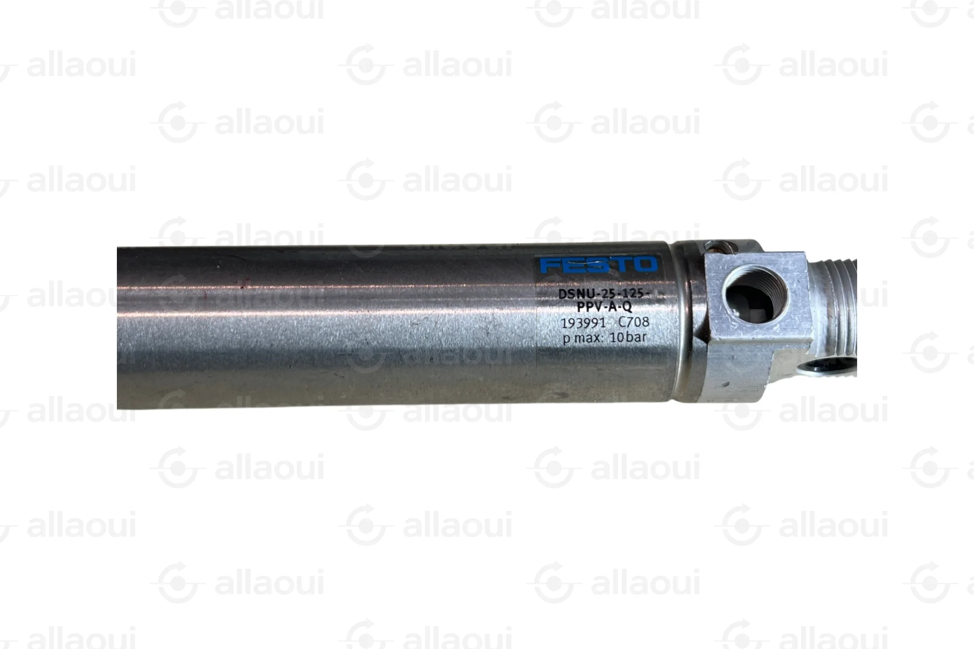 Festo Standard Pneumatic Cylinder 25mm Bore 125mm Stroke DSNU-25-125-PPV-A-Q Festo Standard Pneumatic Cylinder 25mm Bore 125mm Stroke DSNU-25-125-PPV-A-Q