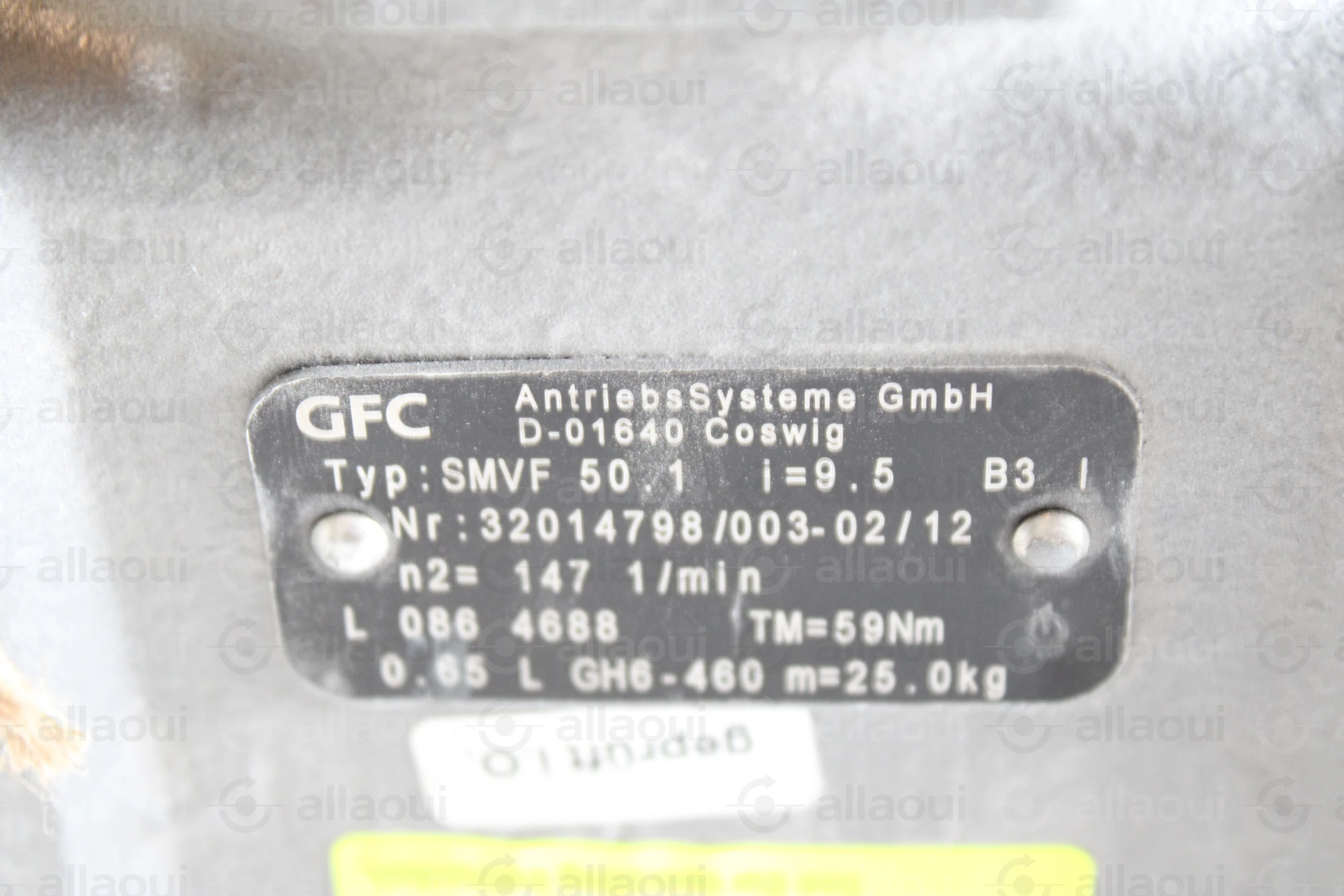 Koenig & Bauer (KBA) Gear Motor L0864688 Koenig & Bauer (KBA) Gear Motor L0864688