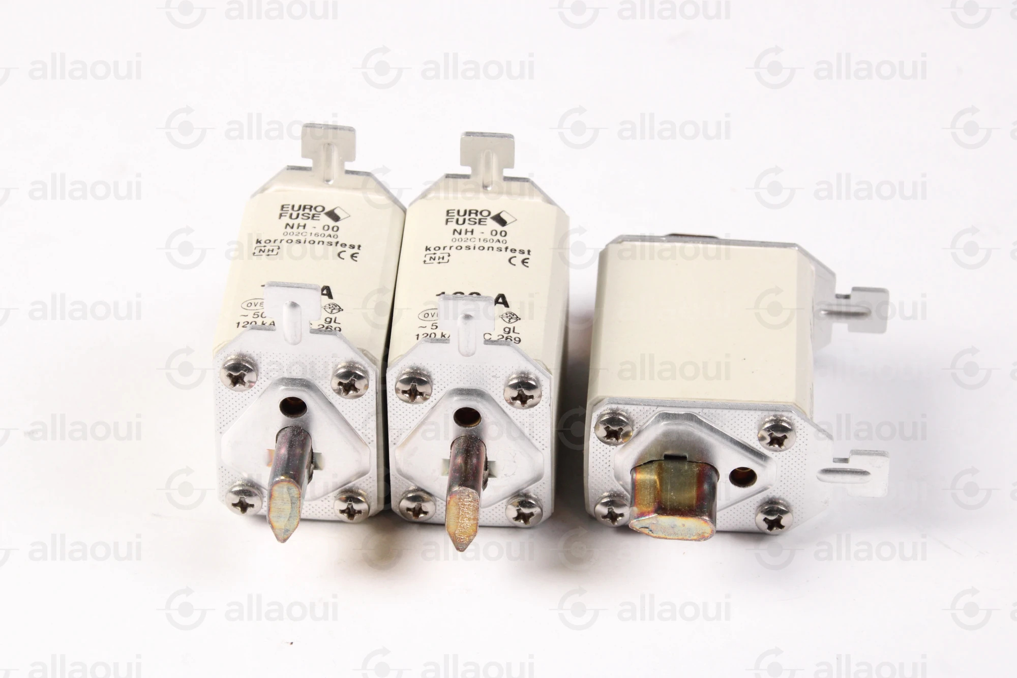 Eurofuse NH-fuse links (3 pieces) 002C160A0 Eurofuse NH-fuse links (3 pieces) 002C160A0