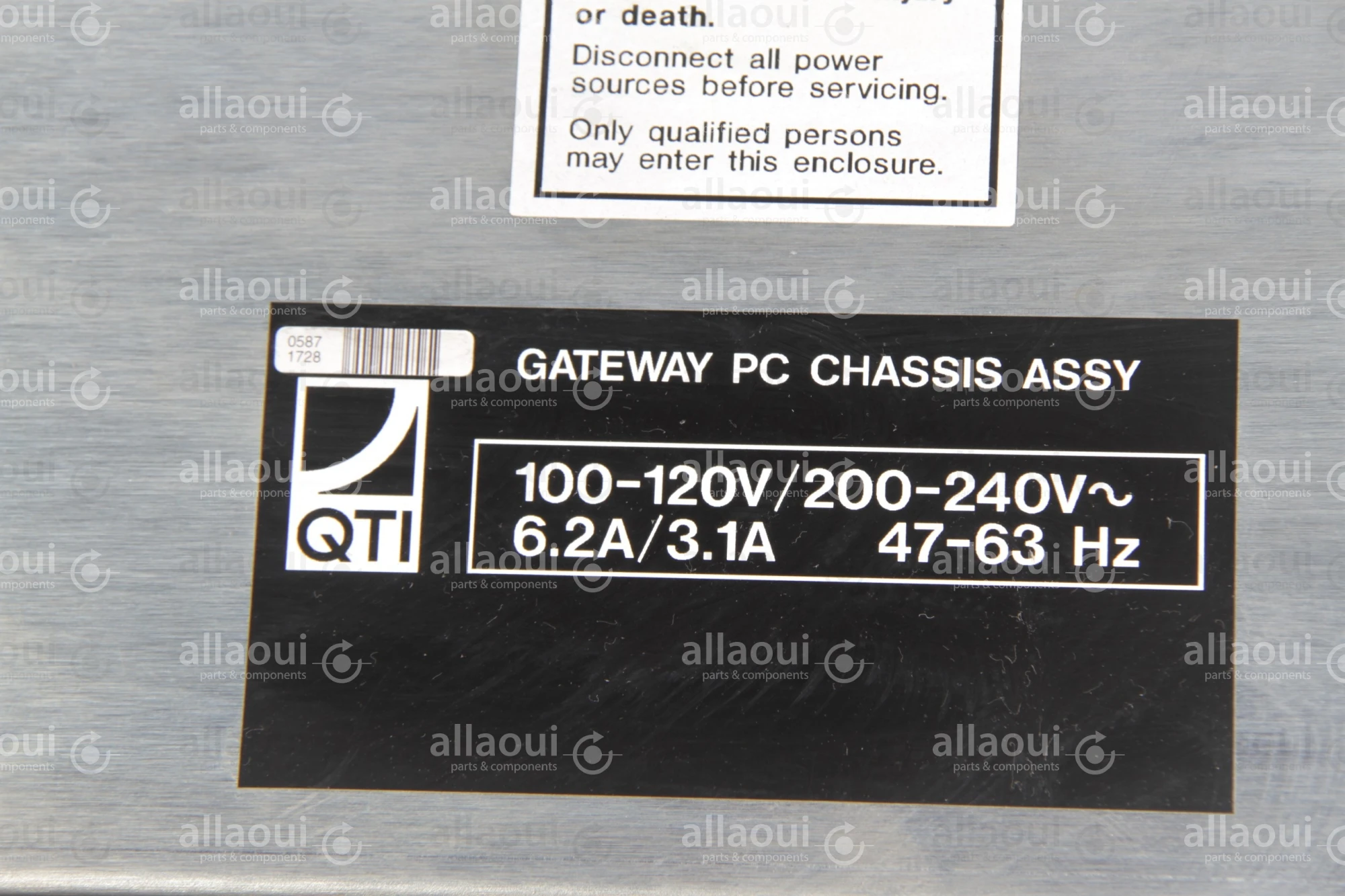 QuadTech QTI Gateway PC Chassis Assy 714-00 QuadTech QTI Gateway PC Chassis Assy 714-00