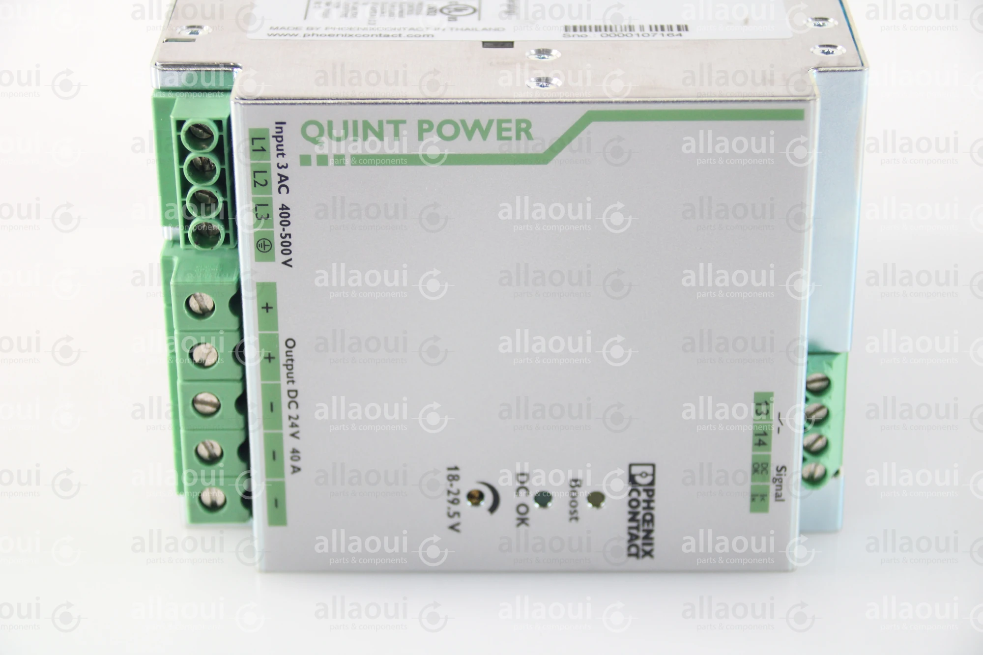 Phoenix Contact Power Supply QUINT-PS/3AC/24DC/40 Phoenix Contact Power Supply QUINT-PS/3AC/24DC/40