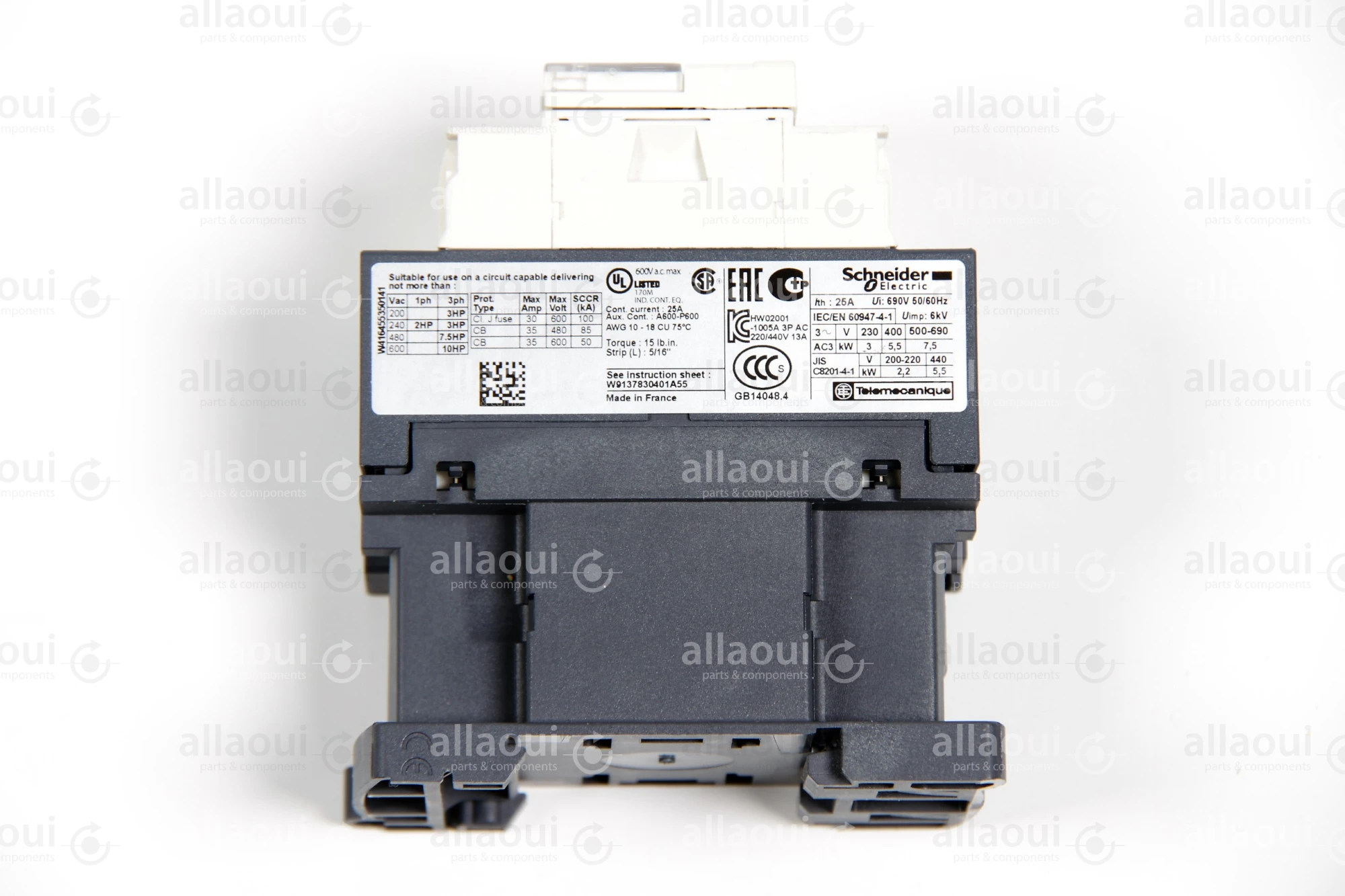 Schneider Electric Power Contactor Schneider Electric LC1D12P7 Schneider Electric Power Contactor Schneider Electric LC1D12P7