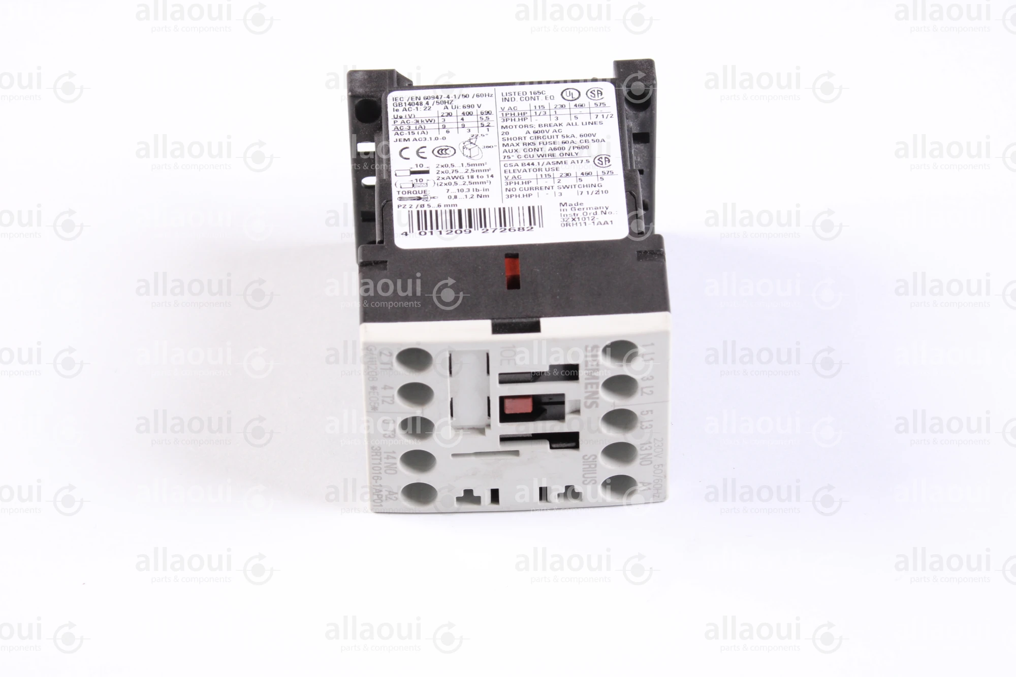 Siemens Power Contactor 3RT1016-1AP01 Siemens Power Contactor 3RT1016-1AP01