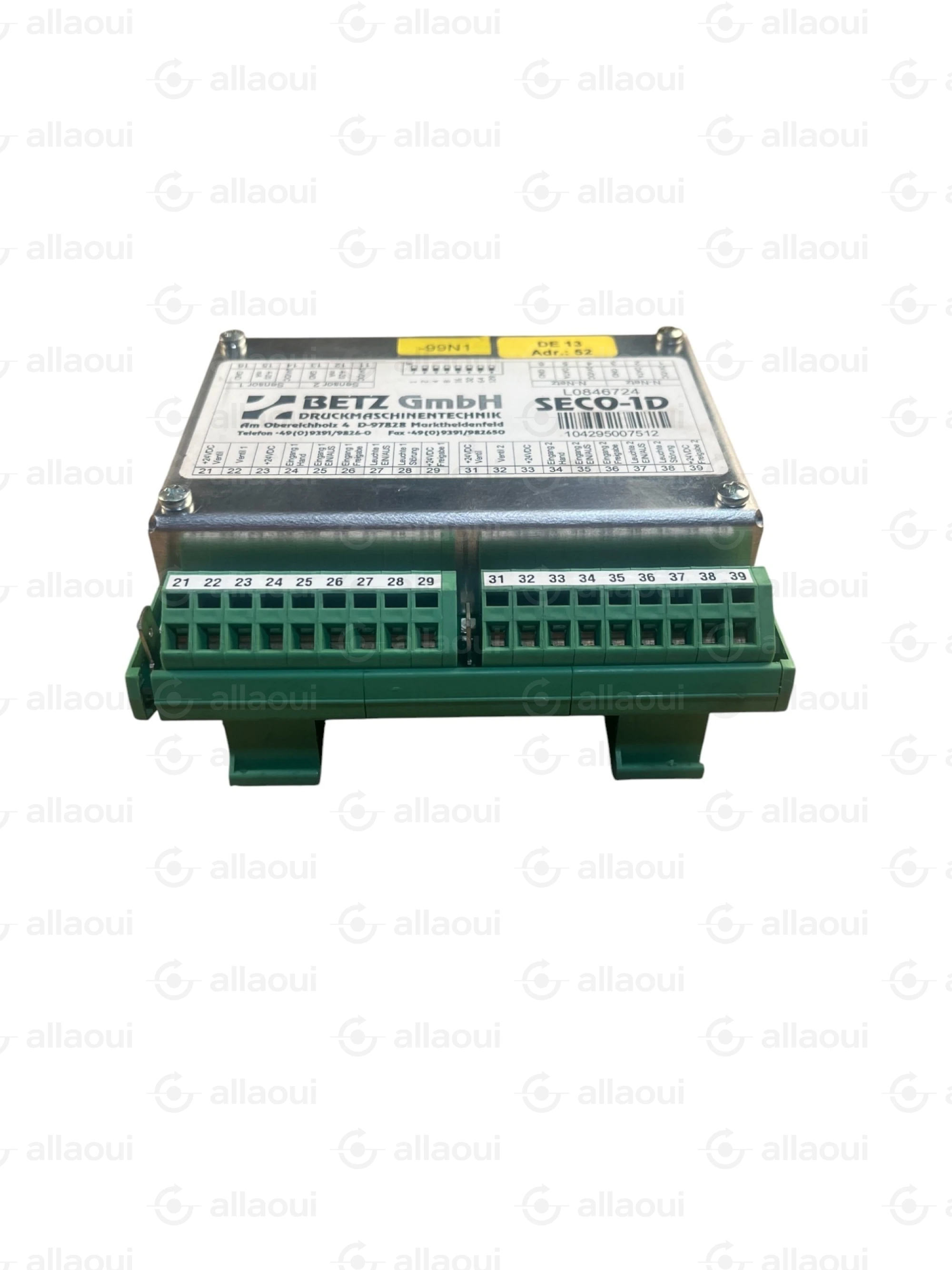 Betz GmbH Module L0846724 SECO-1D Betz GmbH Module L0846724 SECO-1D