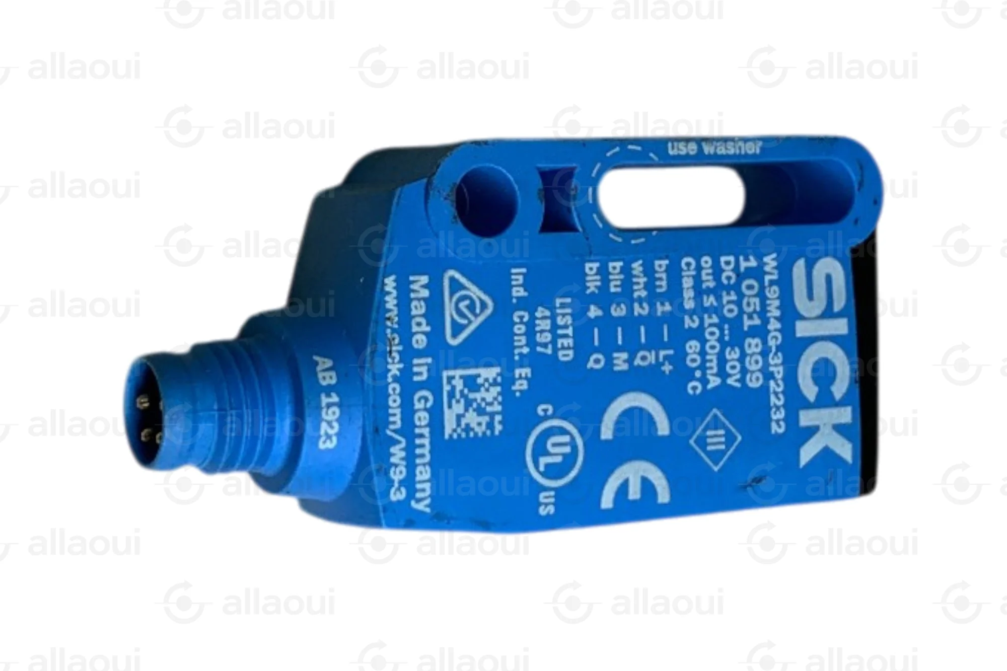 Sick Retro-reflective Photoelectric Sensor PNP M8 5m WL9M4G-3P2232 Sick Retro-reflective Photoelectric Sensor PNP M8 5m WL9M4G-3P2232