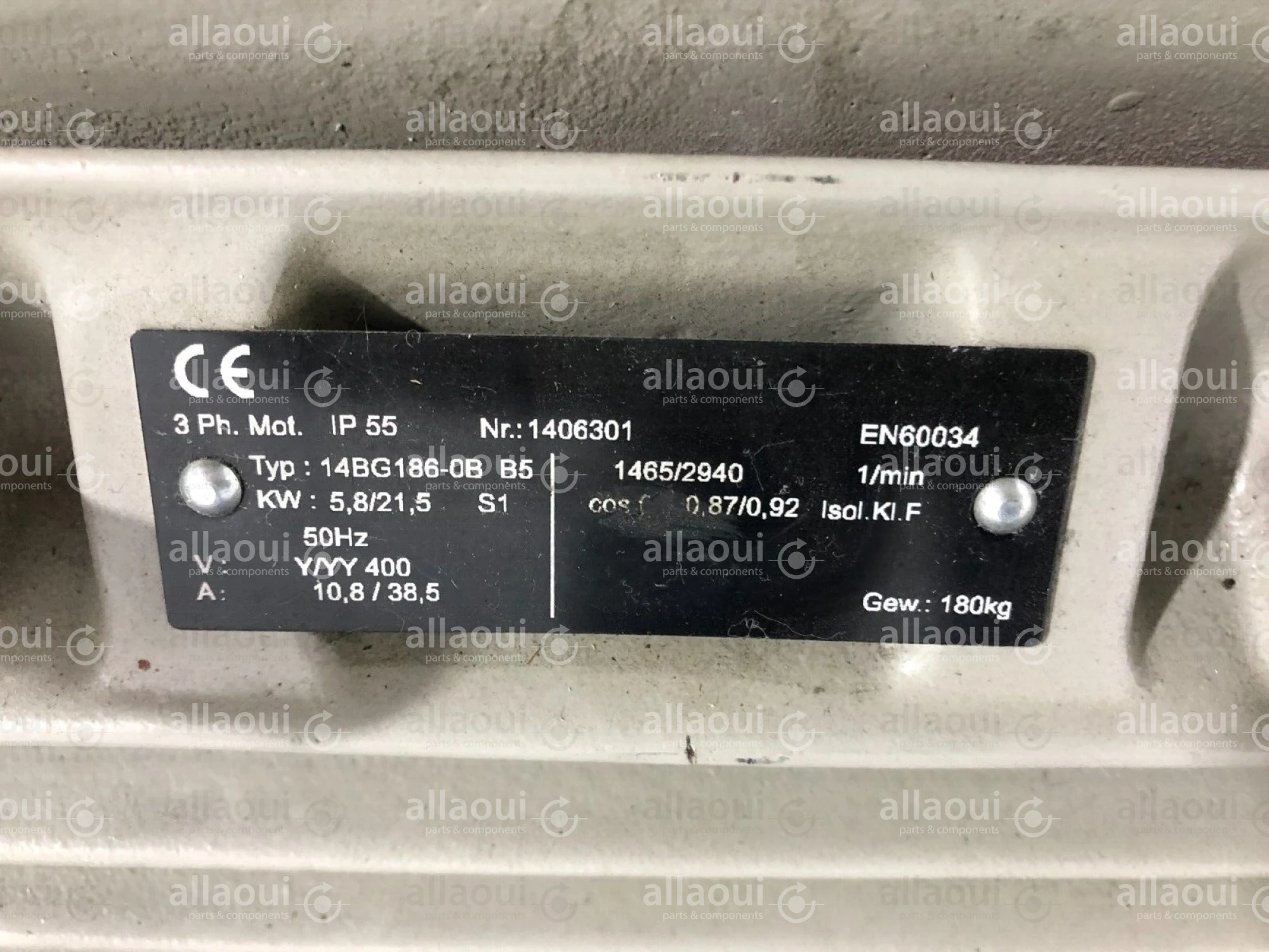 Siemens Motor 14BG186-0B B5 Siemens Motor 14BG186-0B B5