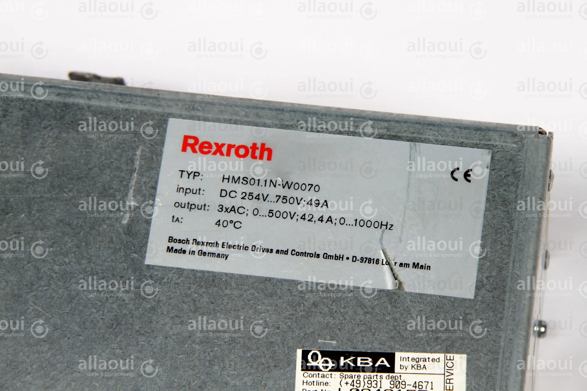 Bosch Rexroth IndraDrive HMS01.1N-W0070-A-07-NNNN Bosch Rexroth IndraDrive HMS01.1N-W0070-A-07-NNNN