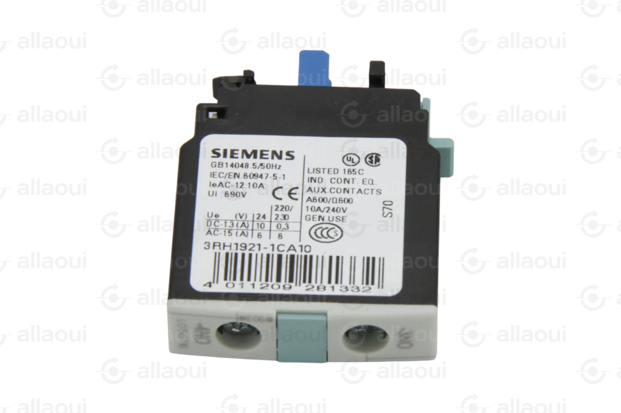 Siemens Contact Block GB14048.5/50Hz Siemens GB14048.5/50Hz Contact Block