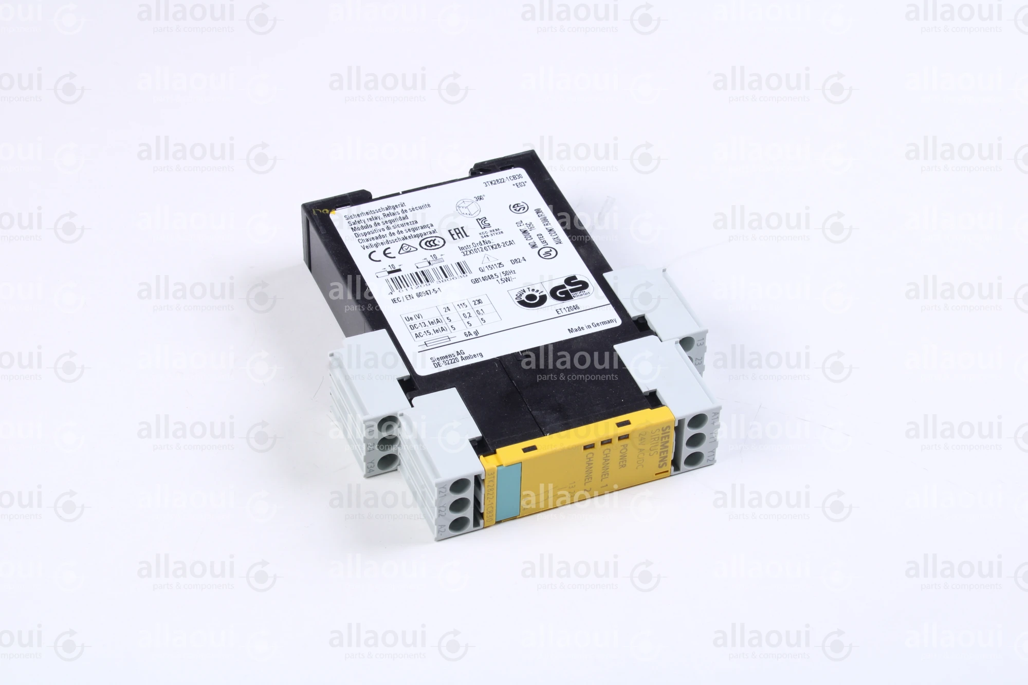 Siemens Safety relay SIRIUS 24V AC/DC 3TK2822-1CB30 Siemens Safety relay SIRIUS 24V AC/DC 3TK2822-1CB30