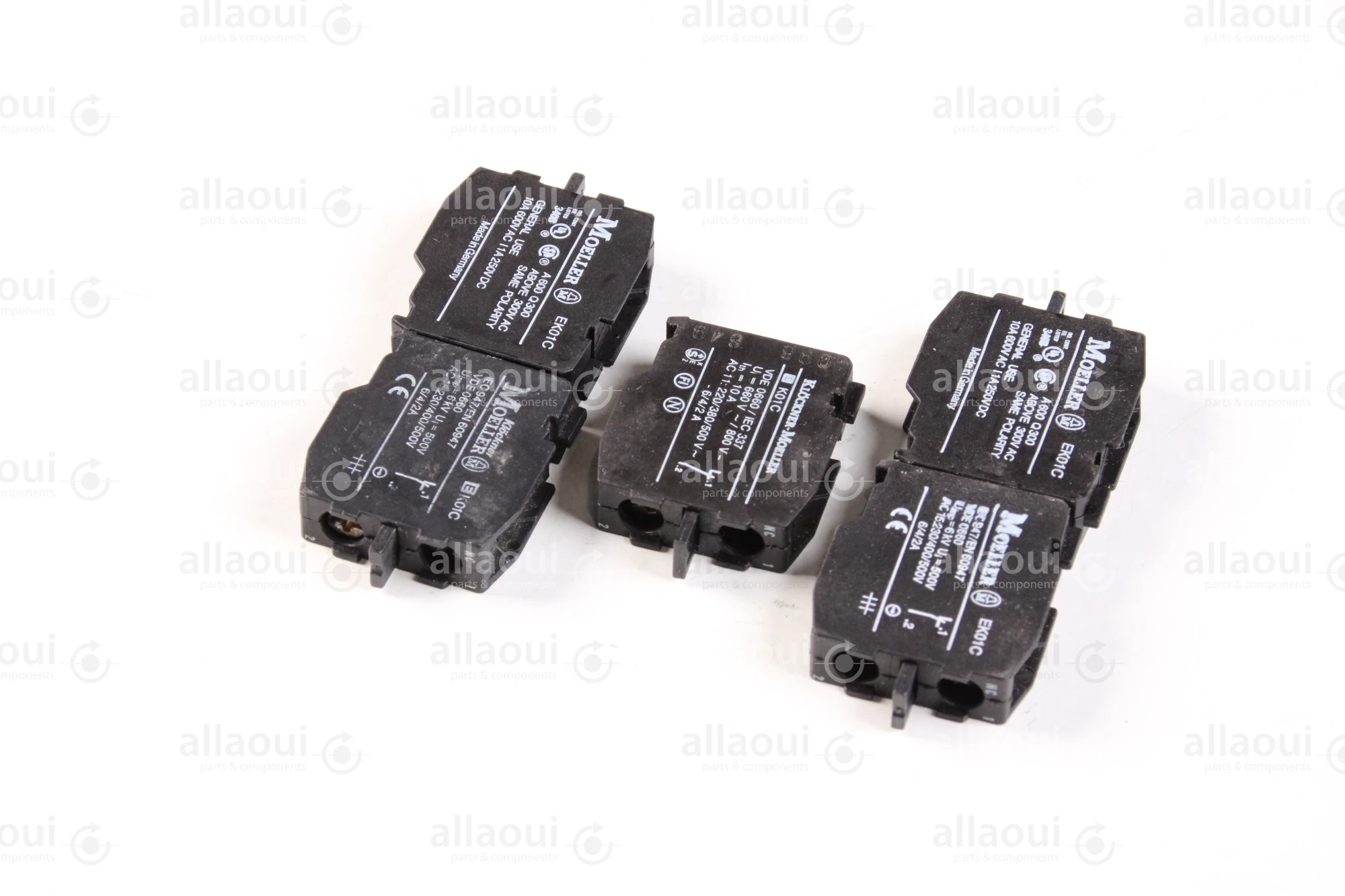 Moeller Contact element 10A 600V AC/1A 250V DC NC (5Pieces) IEC947/EN60947 5 stück Moeller Contact element 10A 600V AC/1A 250V DC NC (5Pieces) IEC947/EN60947 5 stück