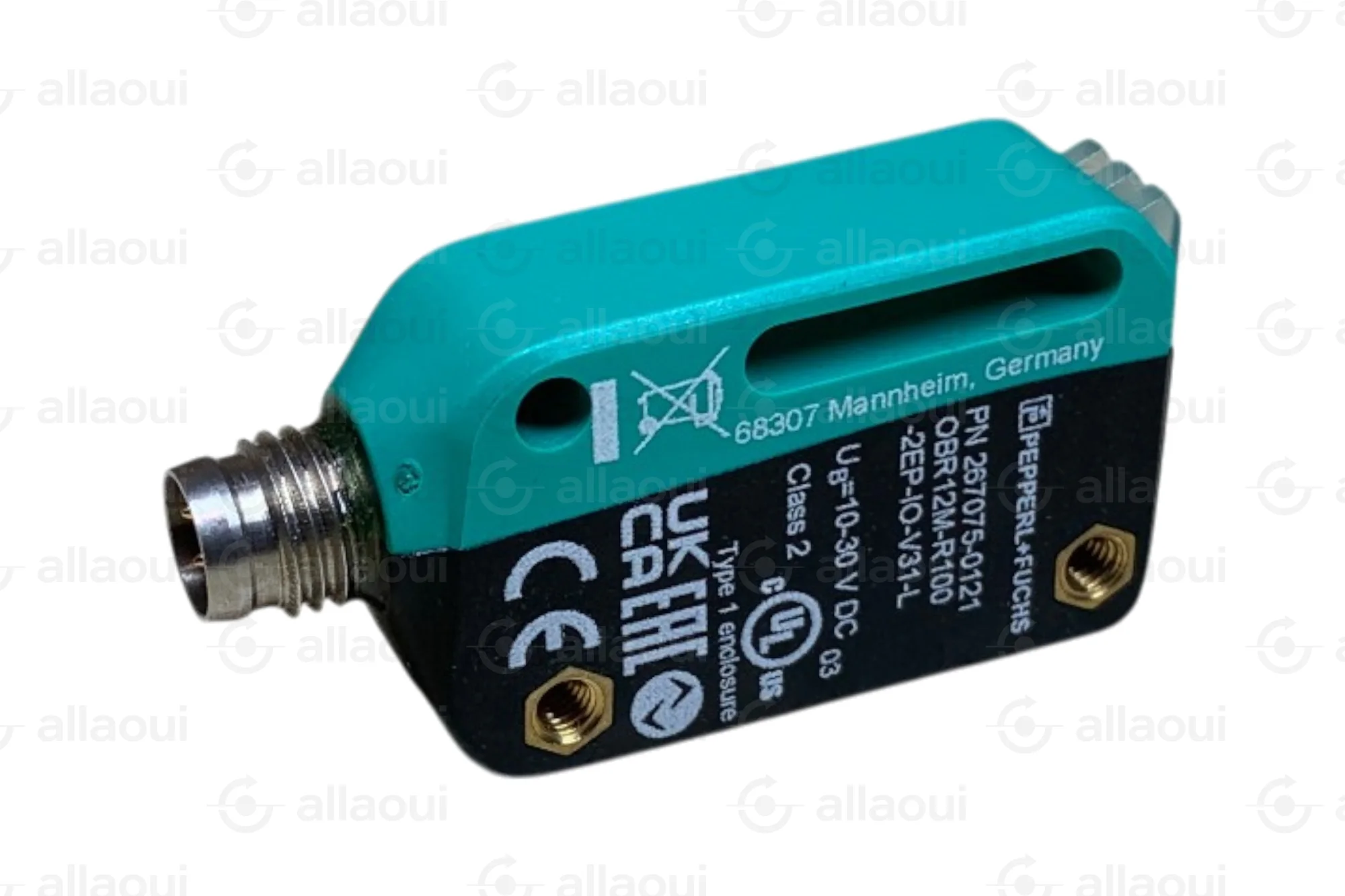 PEPPERL+FUCHS Laser Reflexion Light Barrier 12m 10-30VDC PNP/NPN M8 Connector 267075-0121 PEPPERL+FUCHS Laser Reflexion Light Barrier 12m 10-30VDC PNP/NPN M8 Connector 267075-0121