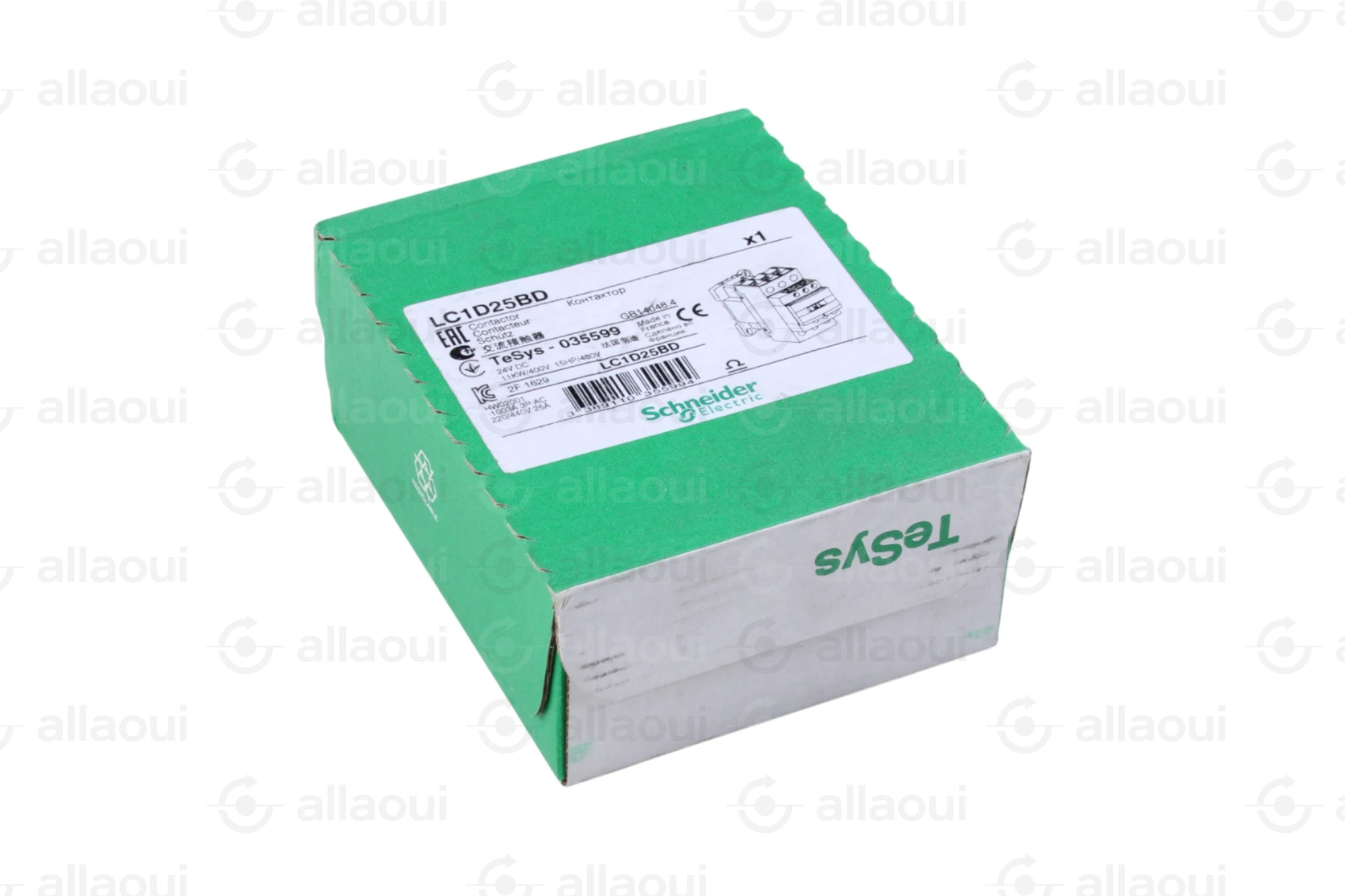 Schneider Electric Power Contactor LC1D25BD Schneider Electric Power Contactor LC1D25BD