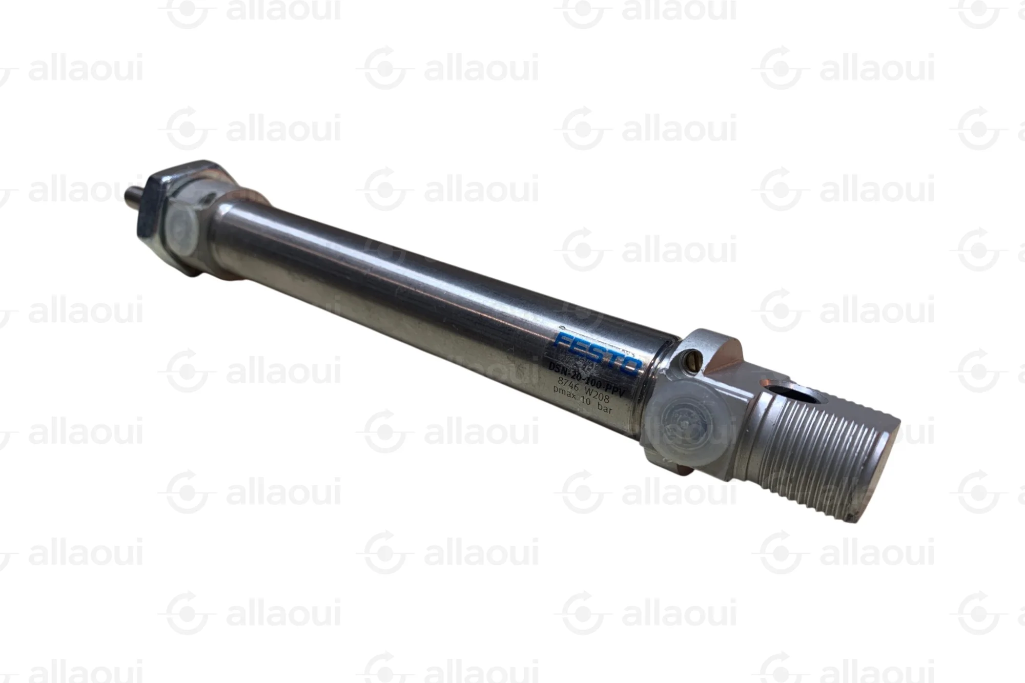 Festo Pneumatic Cylinder Double Acting 20mm Bore 100mm Stroke DSNU-20-100-PPV-A Festo Pneumatic Cylinder Double Acting 20mm Bore 100mm Stroke DSNU-20-100-PPV-A