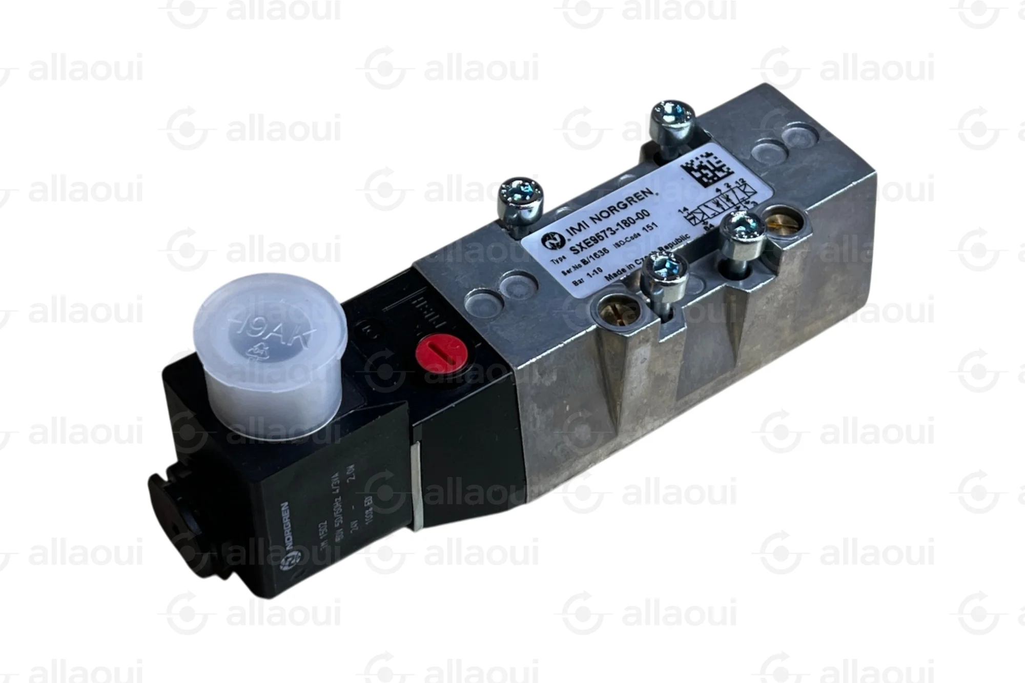 Norgren Solenoid Valve SXE9573-180-00/K3N 5/2 Sol/Spring Actuated 24VDC/60VAC SXE9573-180-00/K3N Norgren Solenoid Valve SXE9573-180-00/K3N 5/2 Sol/Spring Actuated 24VDC/60VAC SXE9573-180-00/K3N