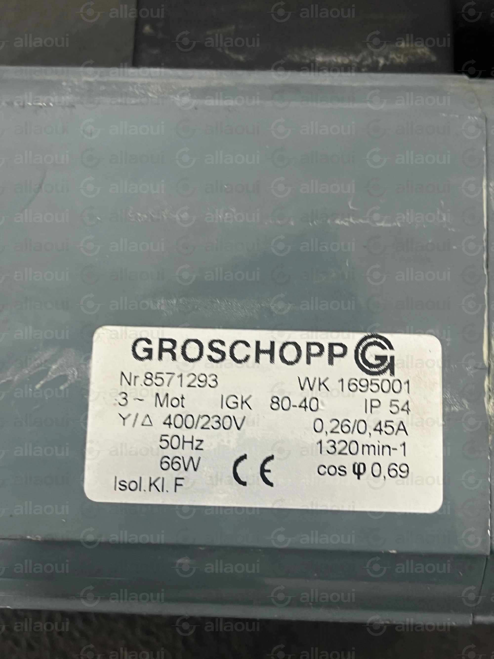 Groschopp Motor VE31-K-R-31-S Groschopp Motor VE31-K-R-31-S