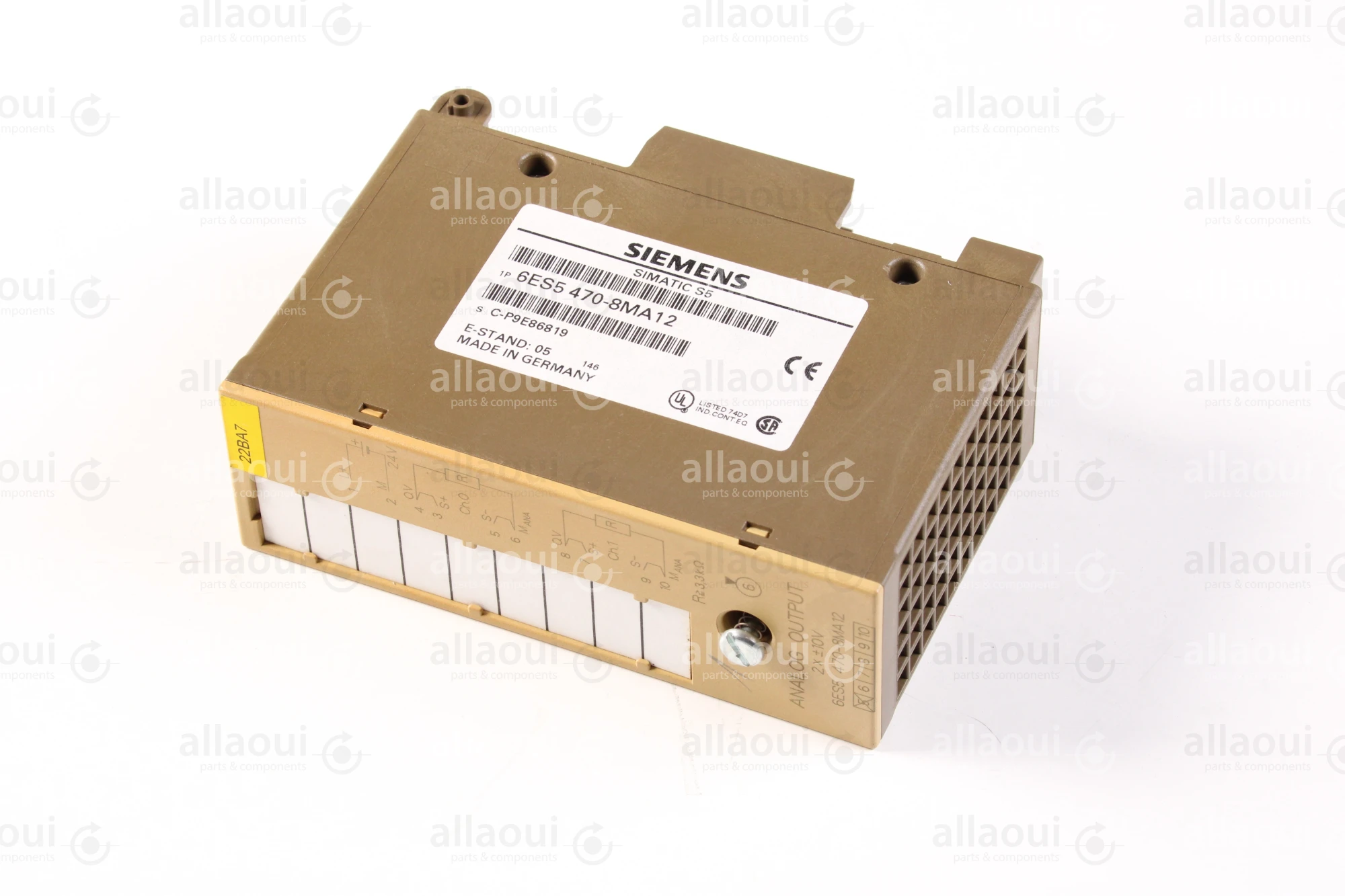 Siemens Analog Output; Analogausgabe 6ES5 470-8MA12 Siemens Analog Output; Analogausgabe 6ES5 470-8MA12