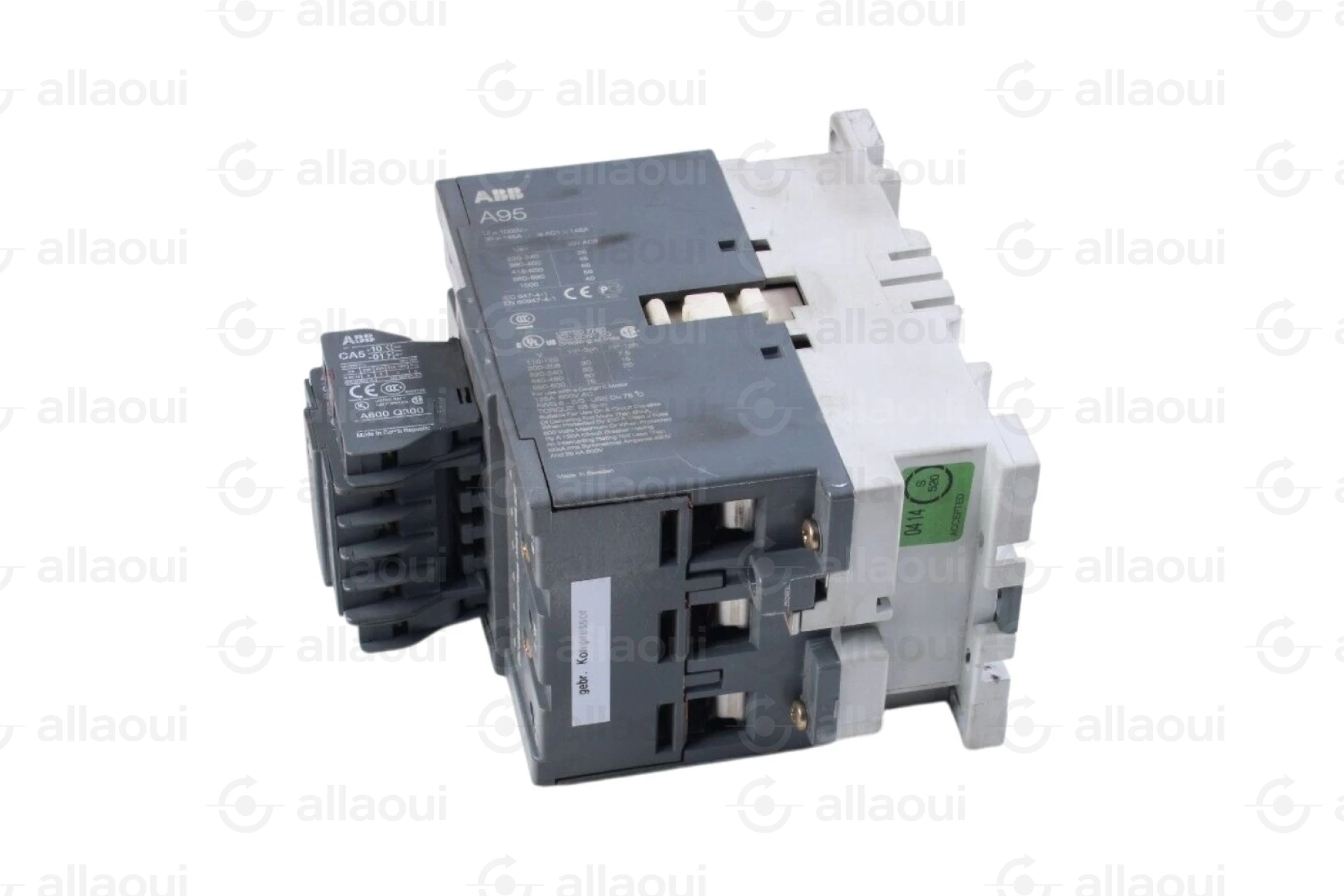ABB Power Contactor + Auxiliary Switch A95-30 + CA5-22E ABB Power Contactor + Auxiliary Switch A95-30 + CA5-22E