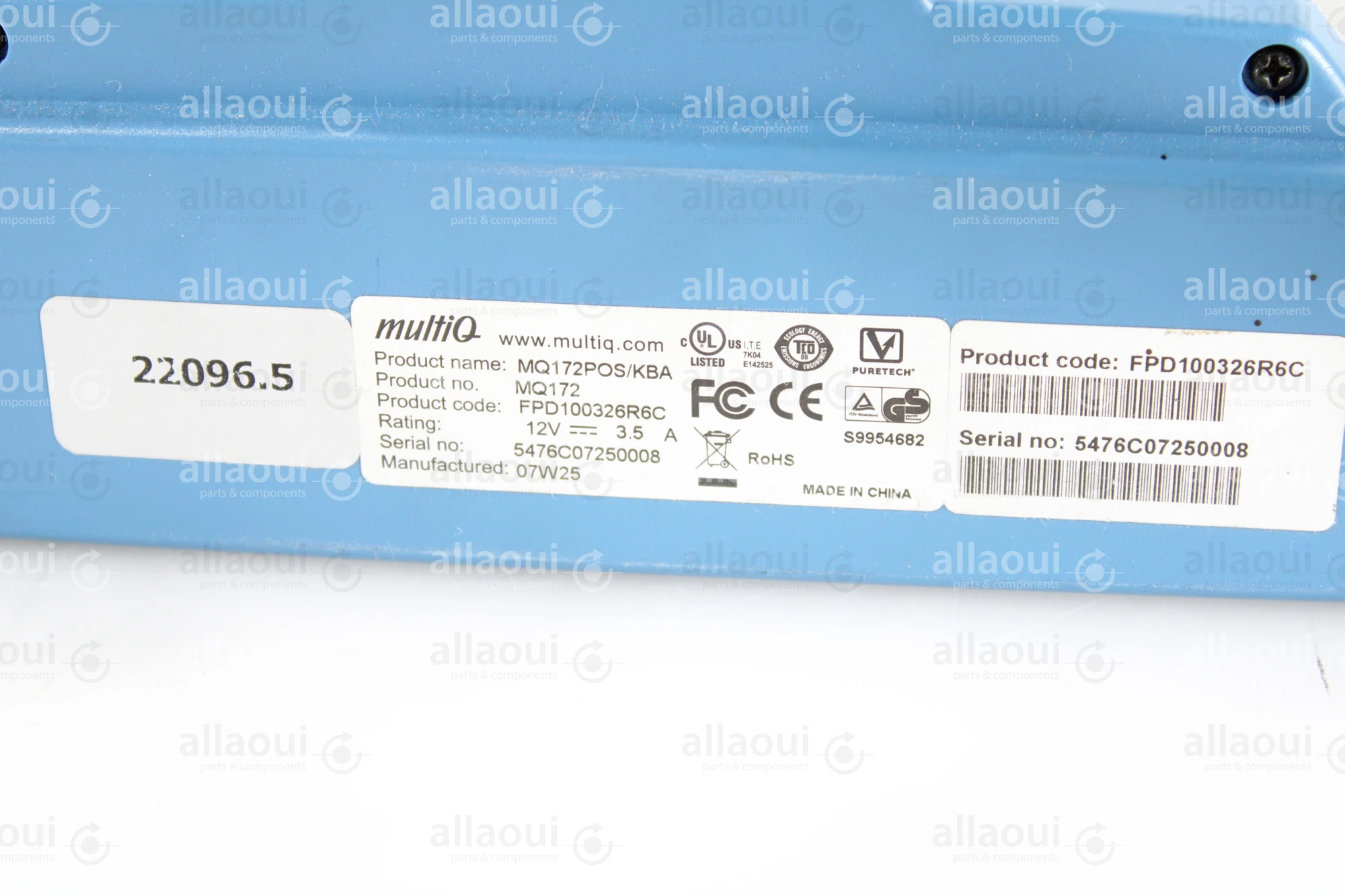 multiq Touchscreen Monitor MQ172 multiq Touchscreen Monitor MQ172