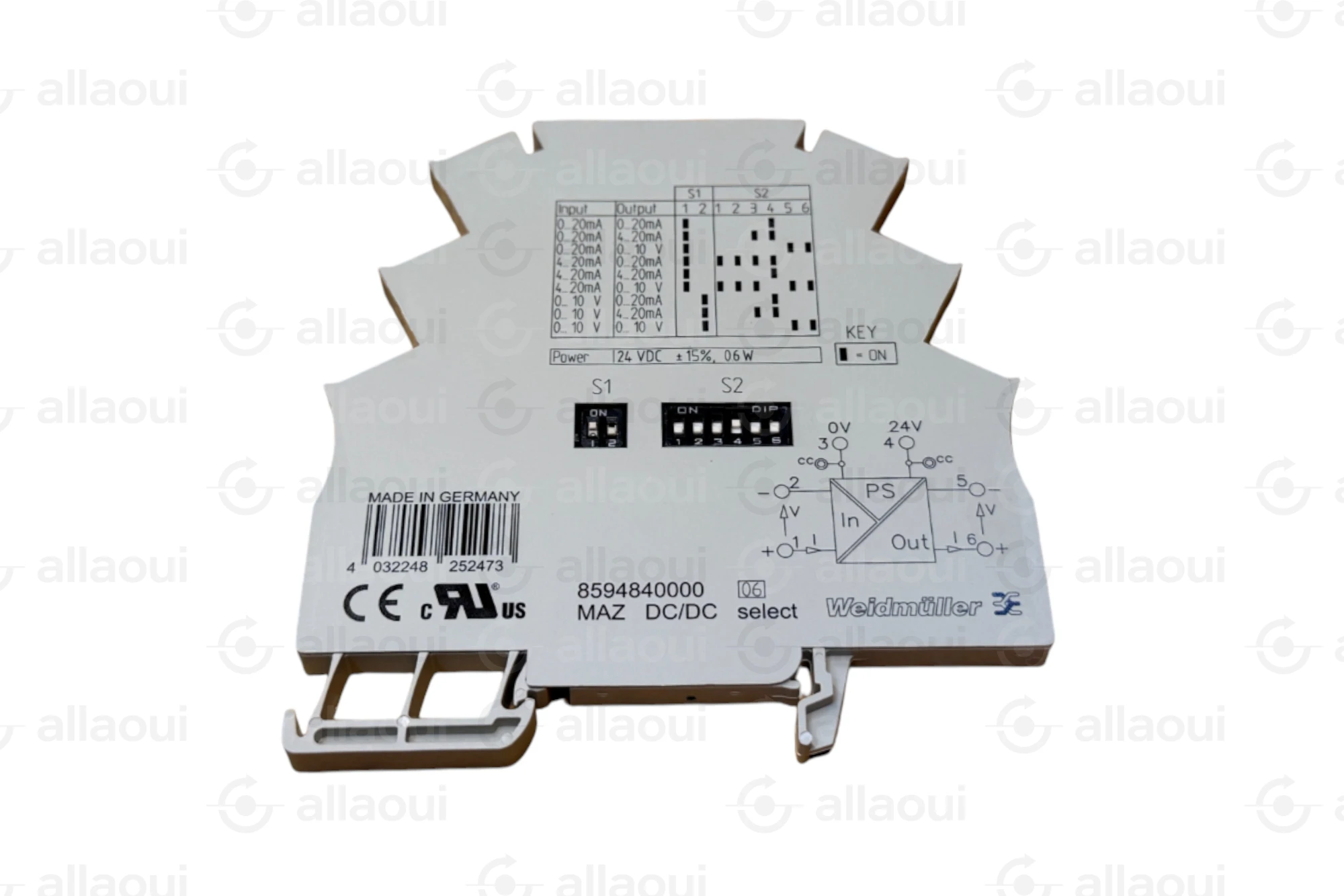 Weidmüller Signal Converter/Insulator MAZ DC/DC SELECT 8594840000 Weidmüller Signal Converter/Insulator MAZ DC/DC SELECT 8594840000