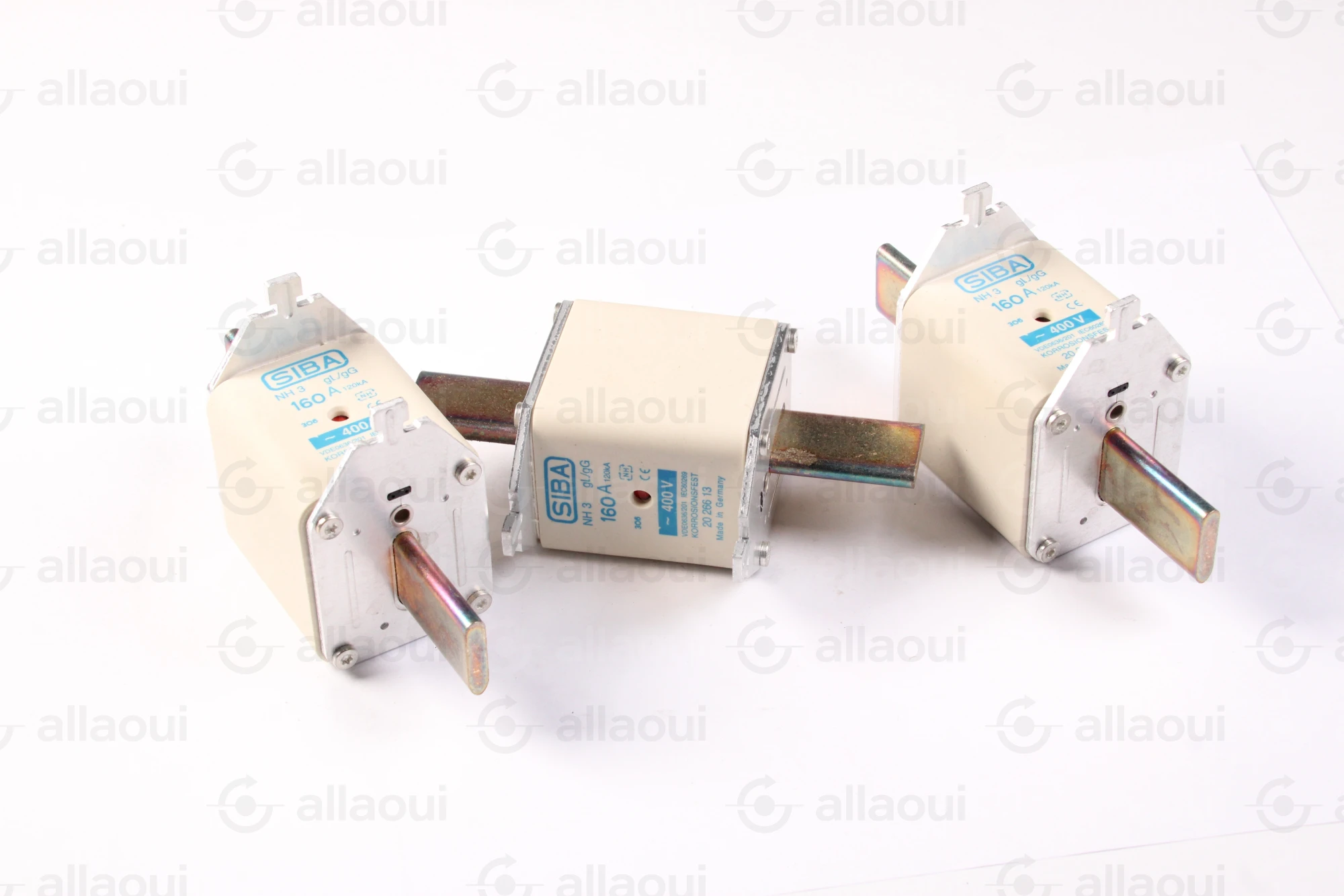 Siba Fuse 160A (3 pieces) 2026613.160 Siba Fuse 160A (3 pieces) 2026613.160