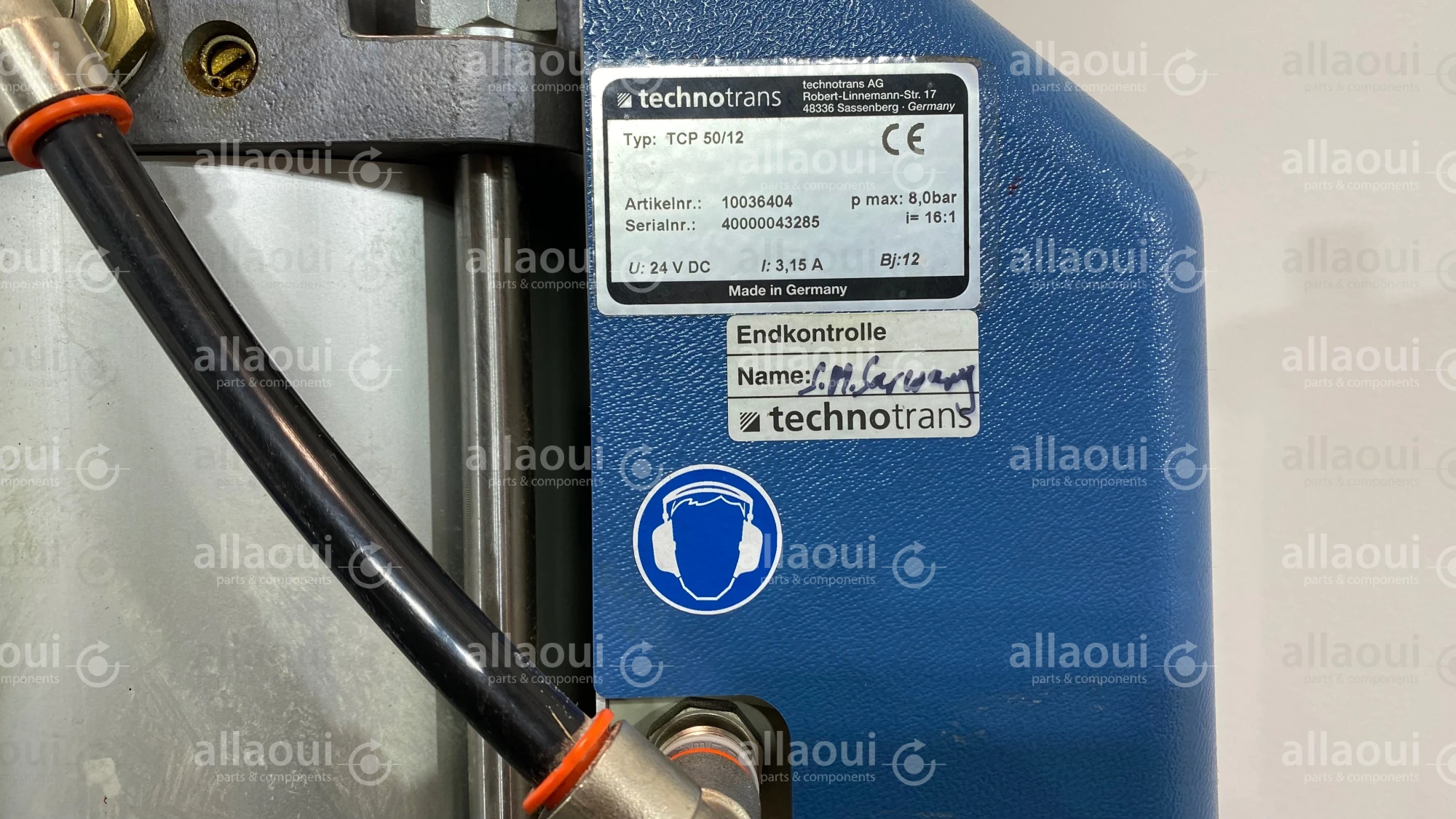 Technotrans Container Ink Pumps 4 Pieces incl. Control Module TCP 50/12 Technotrans Container Ink Pumps 4 Pieces incl. Control Module TCP 50/12