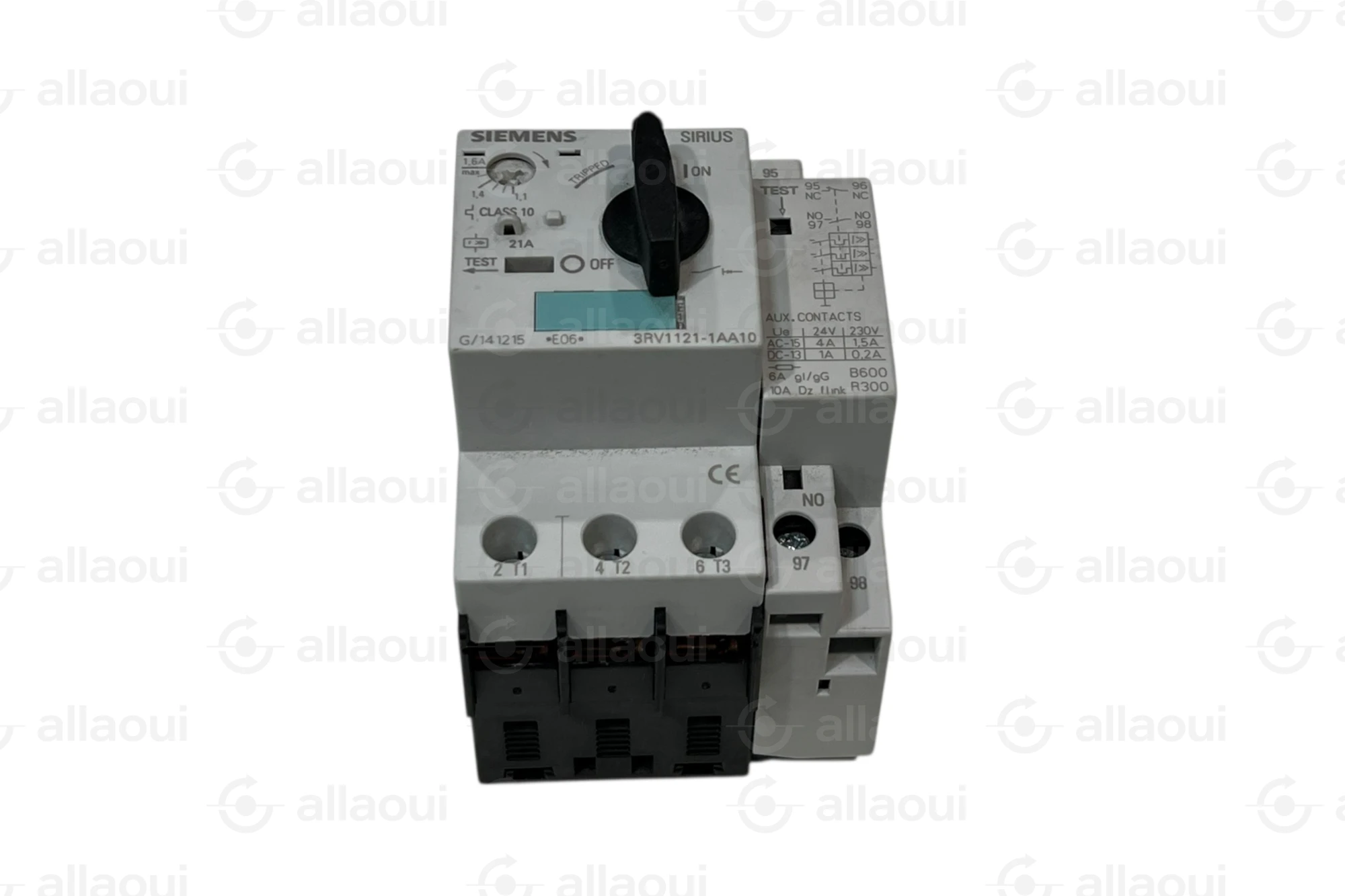 Siemens Motor Protection Circuit Breaker S0 Class 10 3RV1121-1AA10 Siemens Motor Protection Circuit Breaker S0 Class 10 3RV1121-1AA10