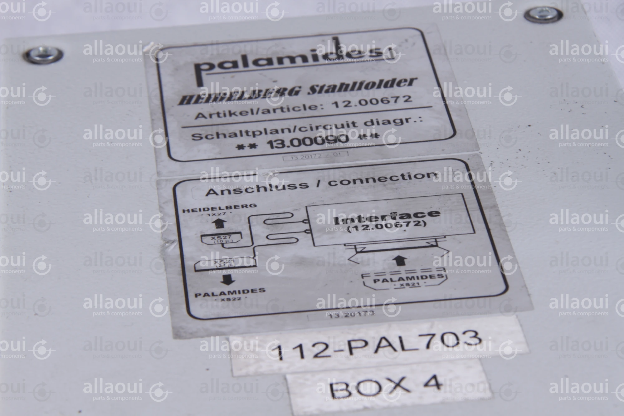 Palamides Coupling Box TD 1200672 Palamides Coupling Box TD 1200672
