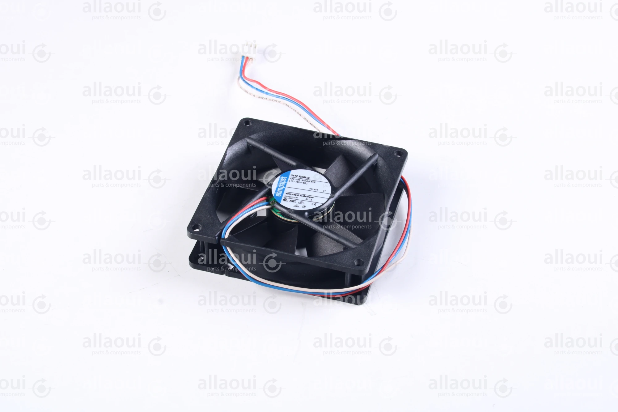 Ebmpapst Axial fan DC 92x92x25mm 12V 3412 N/2GLLE Var.453 Ebmpapst Axial fan DC 92x92x25mm 12V 3412 N/2GLLE Var.453