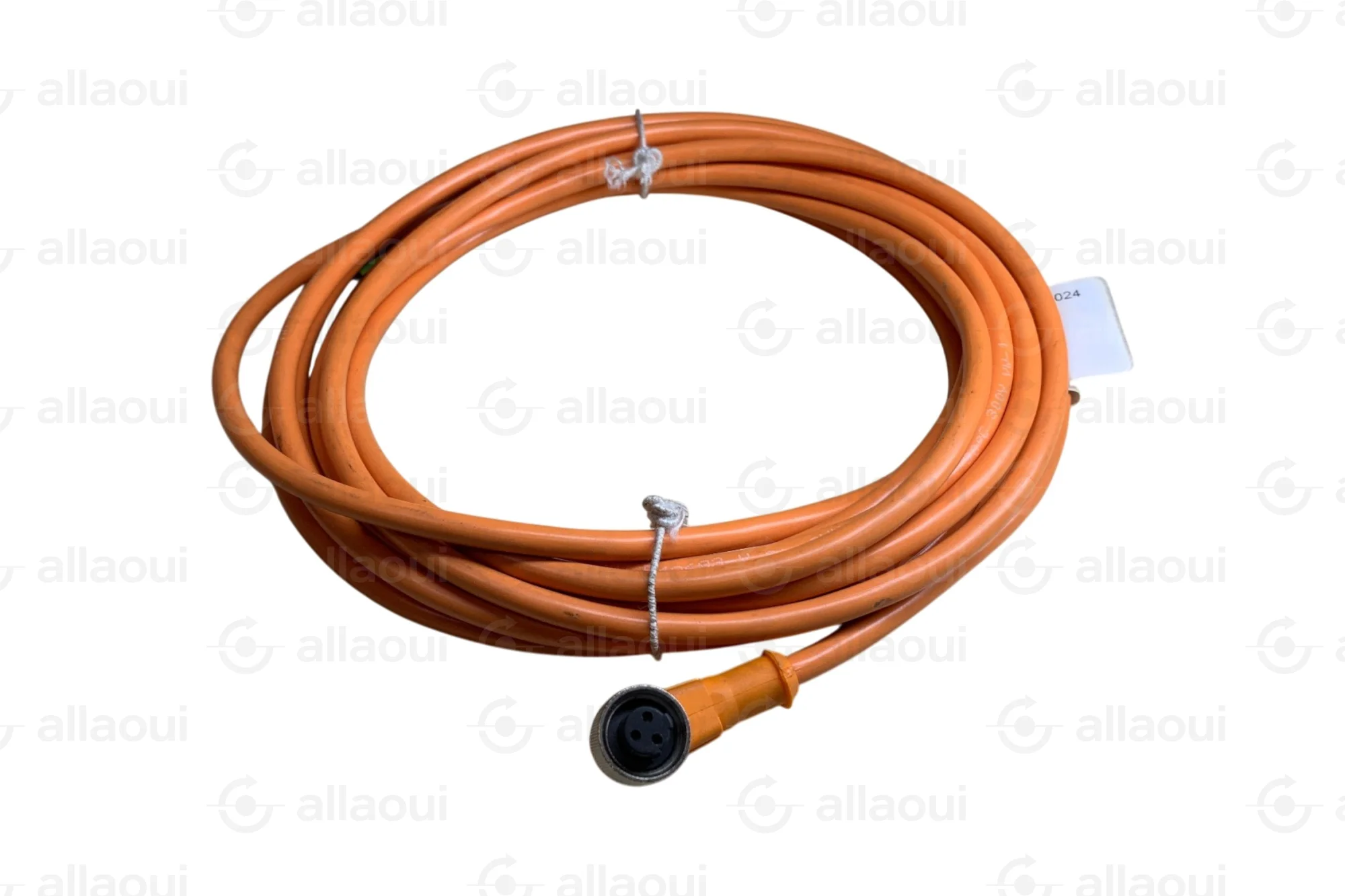 IFM Electronic Connecting Cable with M12 5-pin 5m Orange PVC Socket E10866