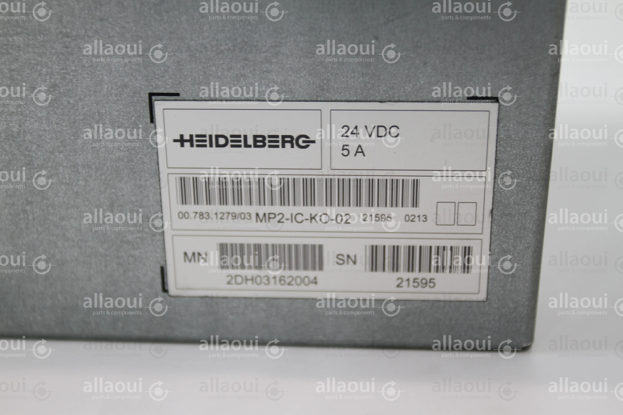 Heidelberg Sheetfed Control 00.783.1279/03 Heidelberg Sheetfed Control 00.783.1279/03