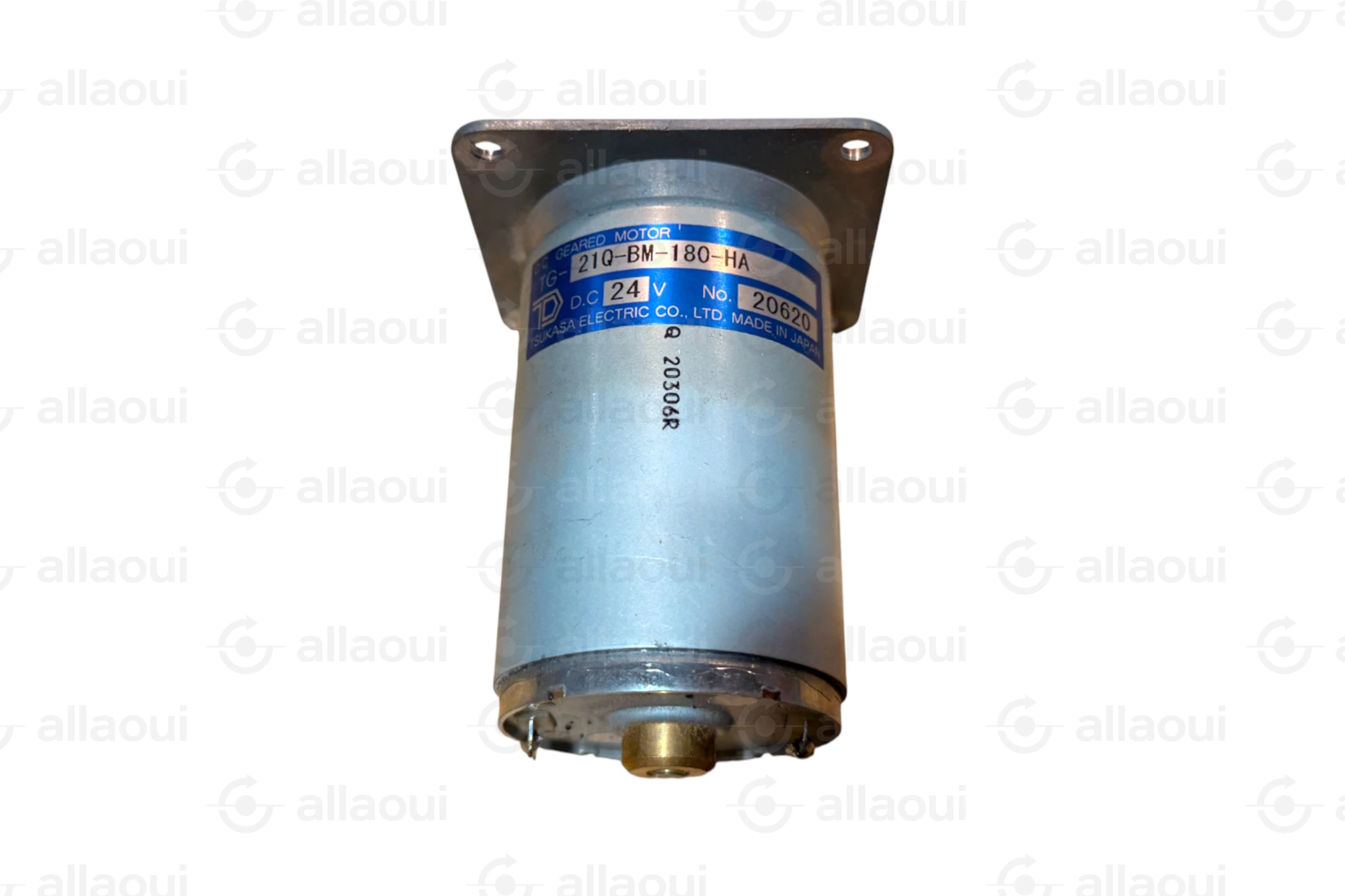 Tsukasa Electric Gear Motor 24V 180W 2450rpm 21Q-BM-180-HA