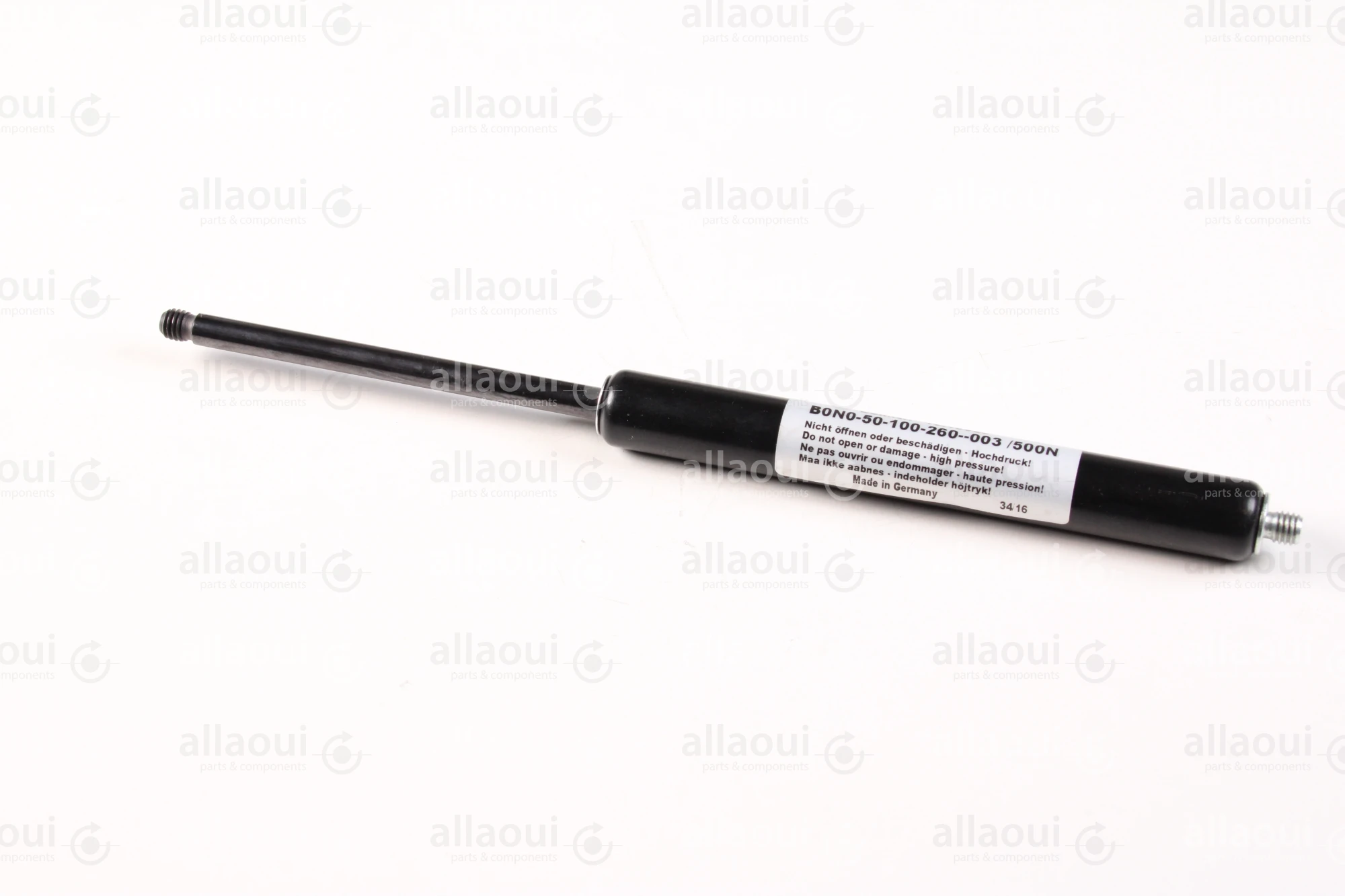 A/S H. Sindby & Co Gas Spring B0N0-50-100-260--003/500N A/S H. Sindby & Co Gas Spring B0N0-50-100-260--003/500N