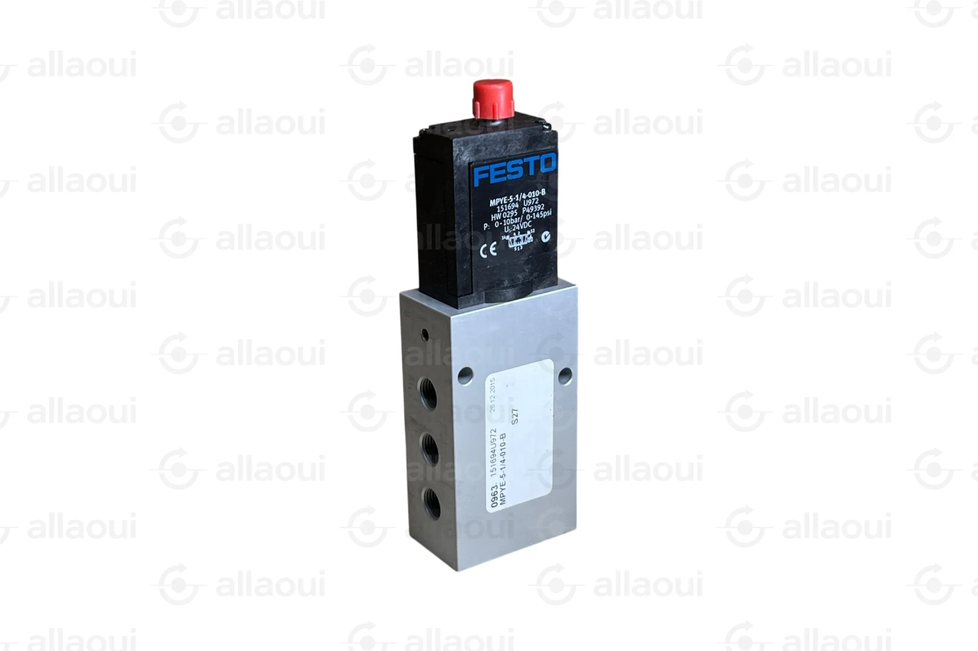 Festo Proportional Directional Control Valve 5/3 Way G1/4 151694 Festo Proportional Directional Control Valve 5/3 Way G1/4 151694