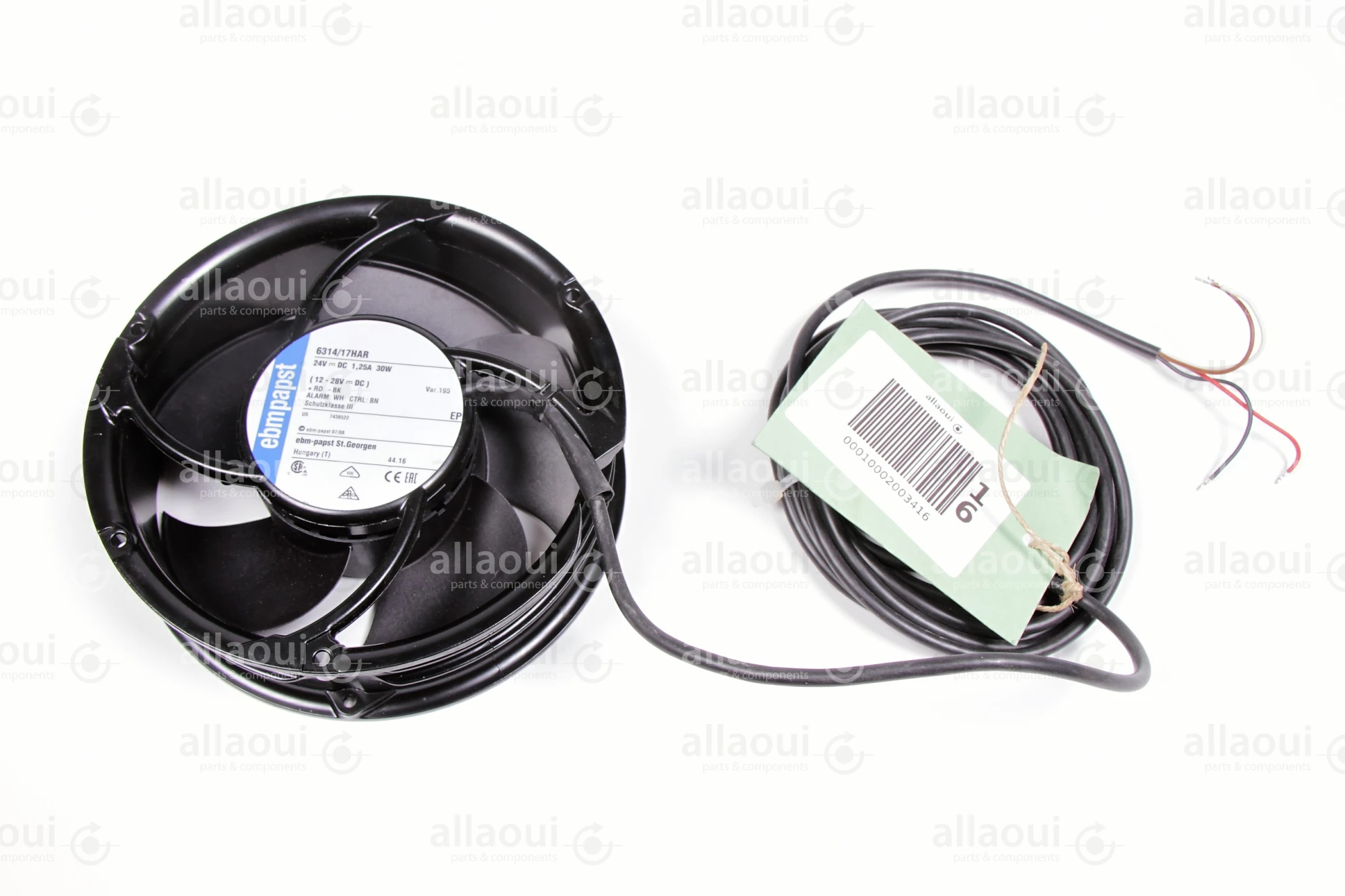 EBM PAPST Axial Fan 6314/17HAR EBM PAPST Axial Fan 6314/17HAR