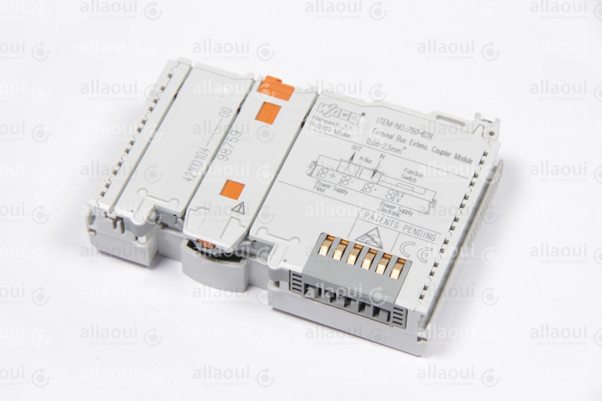 Wago Bus Extension Coupler Module 750-628 Wago Bus Extension Coupler Module 750-628