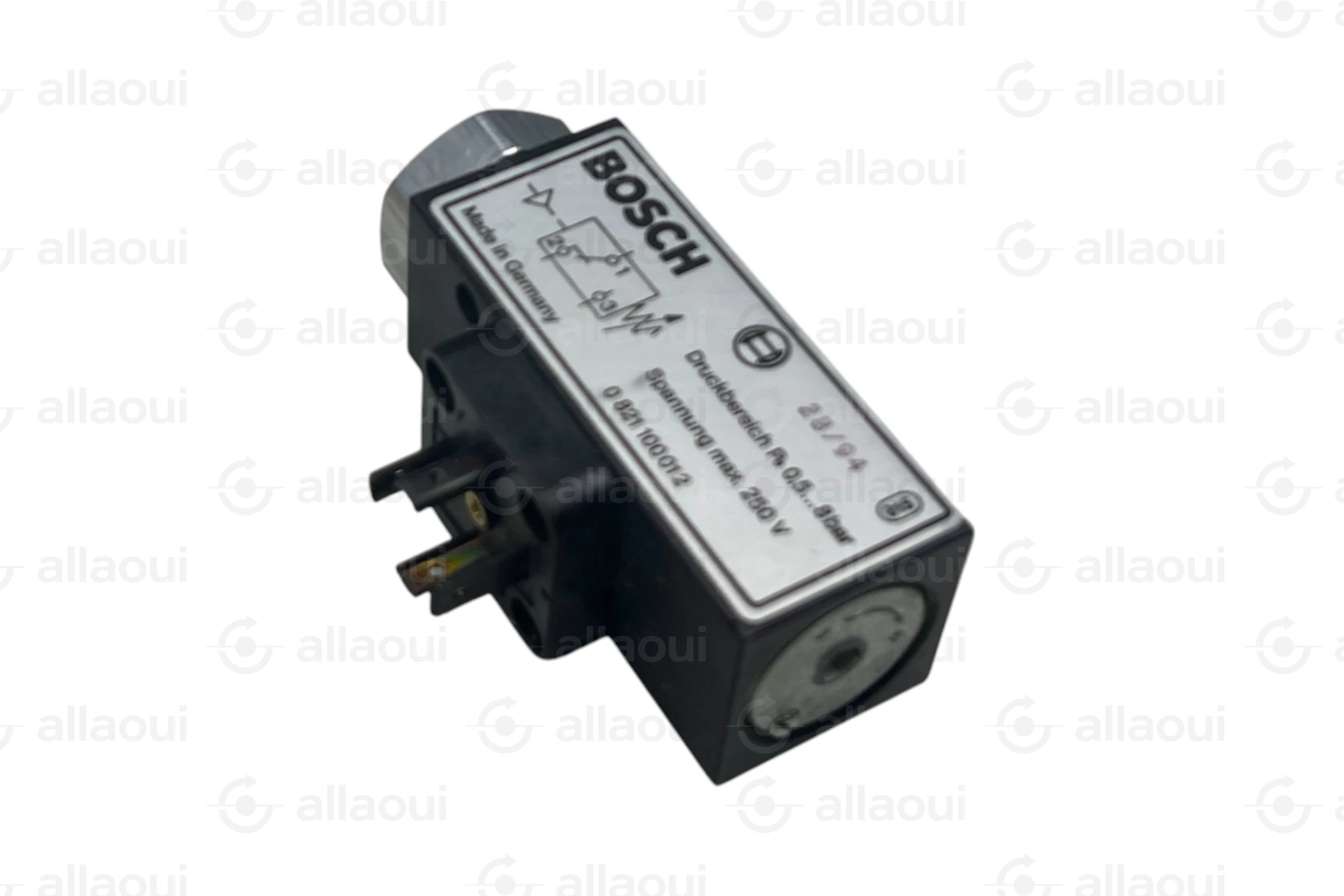 Bosch Solenoid Pressure Switch 0.5-8 bar 250V 0 821 100 012