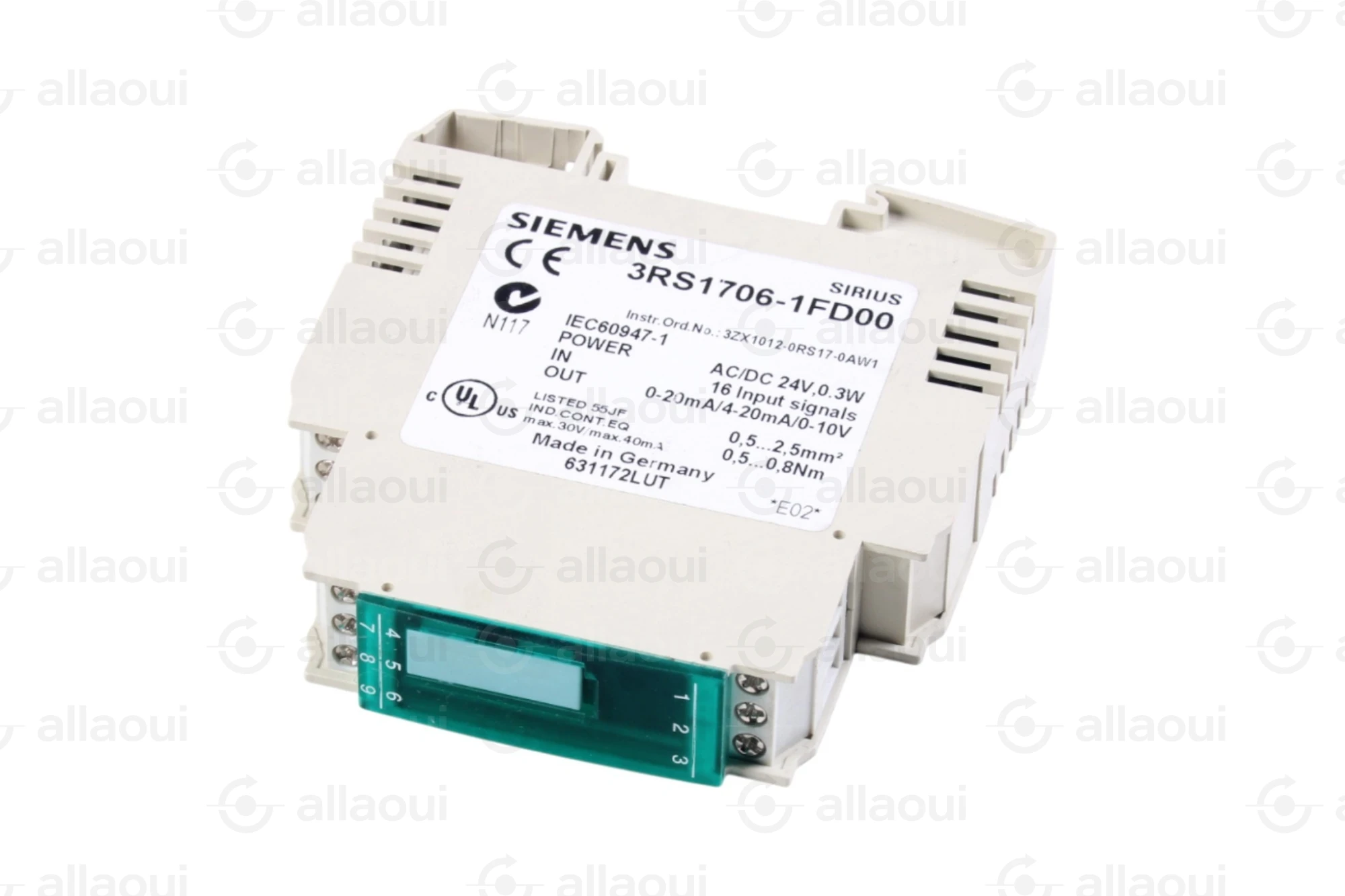 Siemens Contactor 3RS1706-1FD00