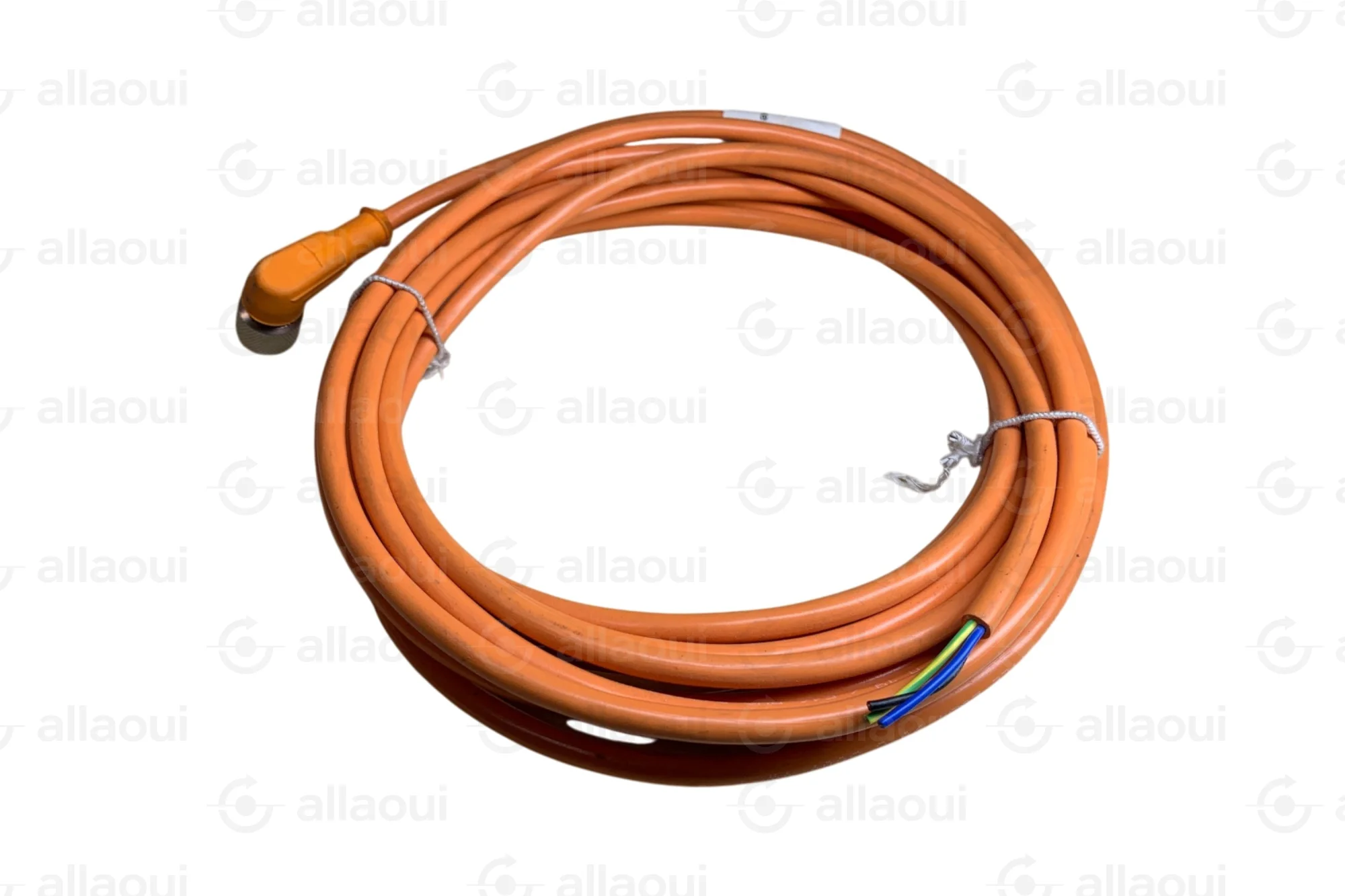 IFM Electronic Connecting Cable with M12 5-pin 5m Orange PVC Socket E10866