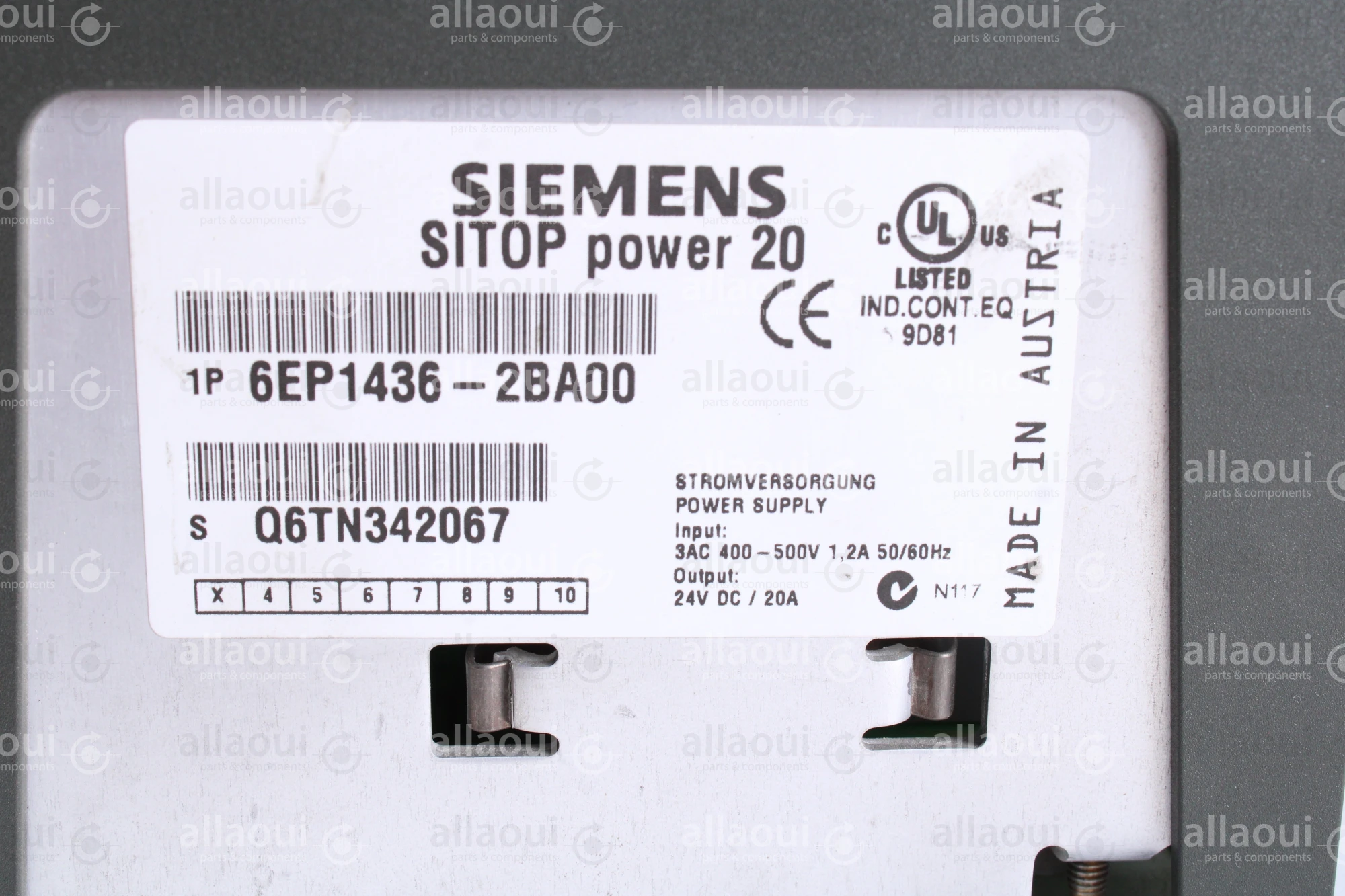 Siemens Power Supply 6EP1436-2BA00 Siemens Power Supply 6EP1436-2BA00