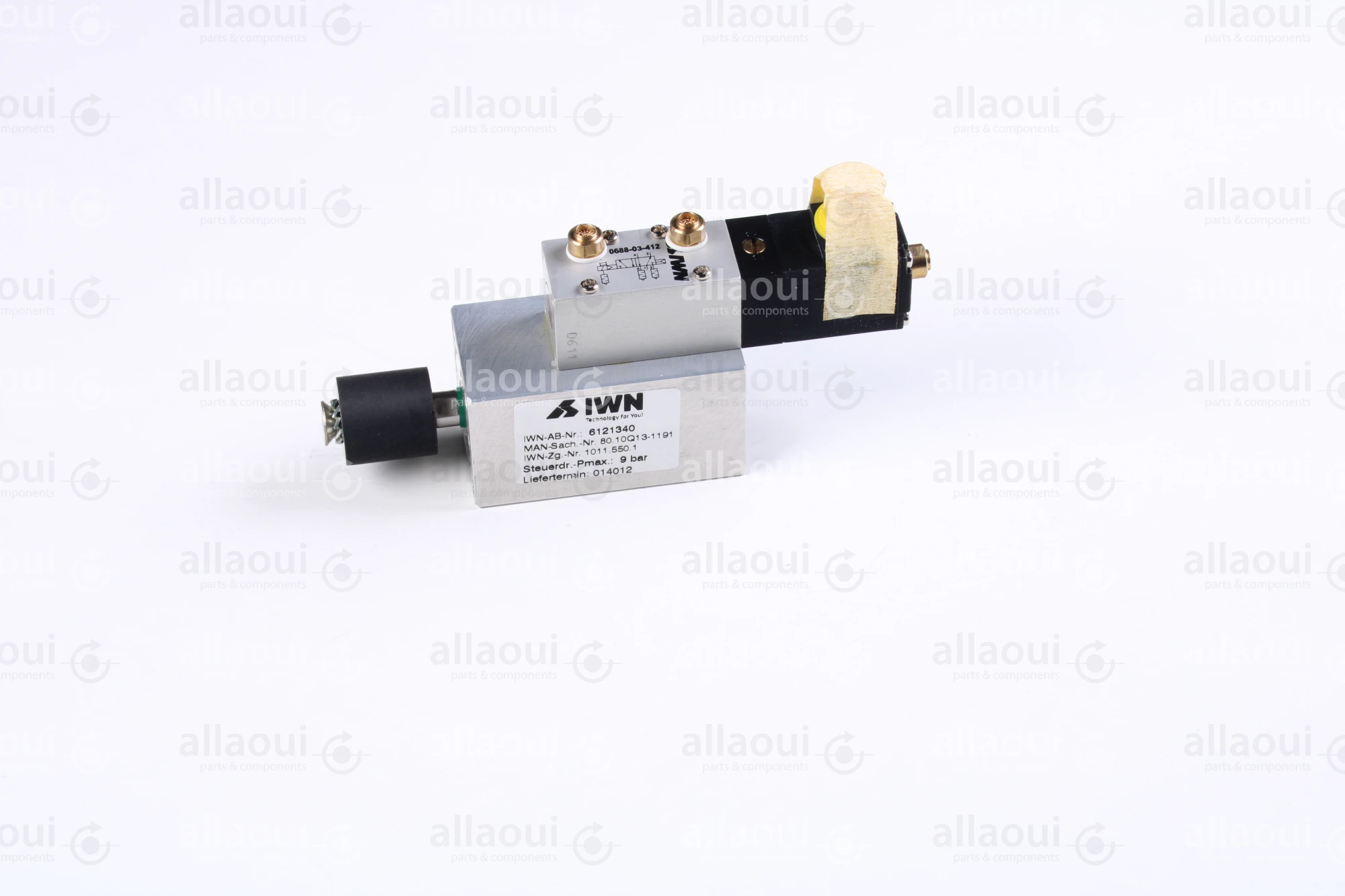 IWN GmbH & Co. Valve and Compressed Air Cylinder 80.10Q13-1191 IWN GmbH & Co. Valve and Compressed Air Cylinder 80.10Q13-1191