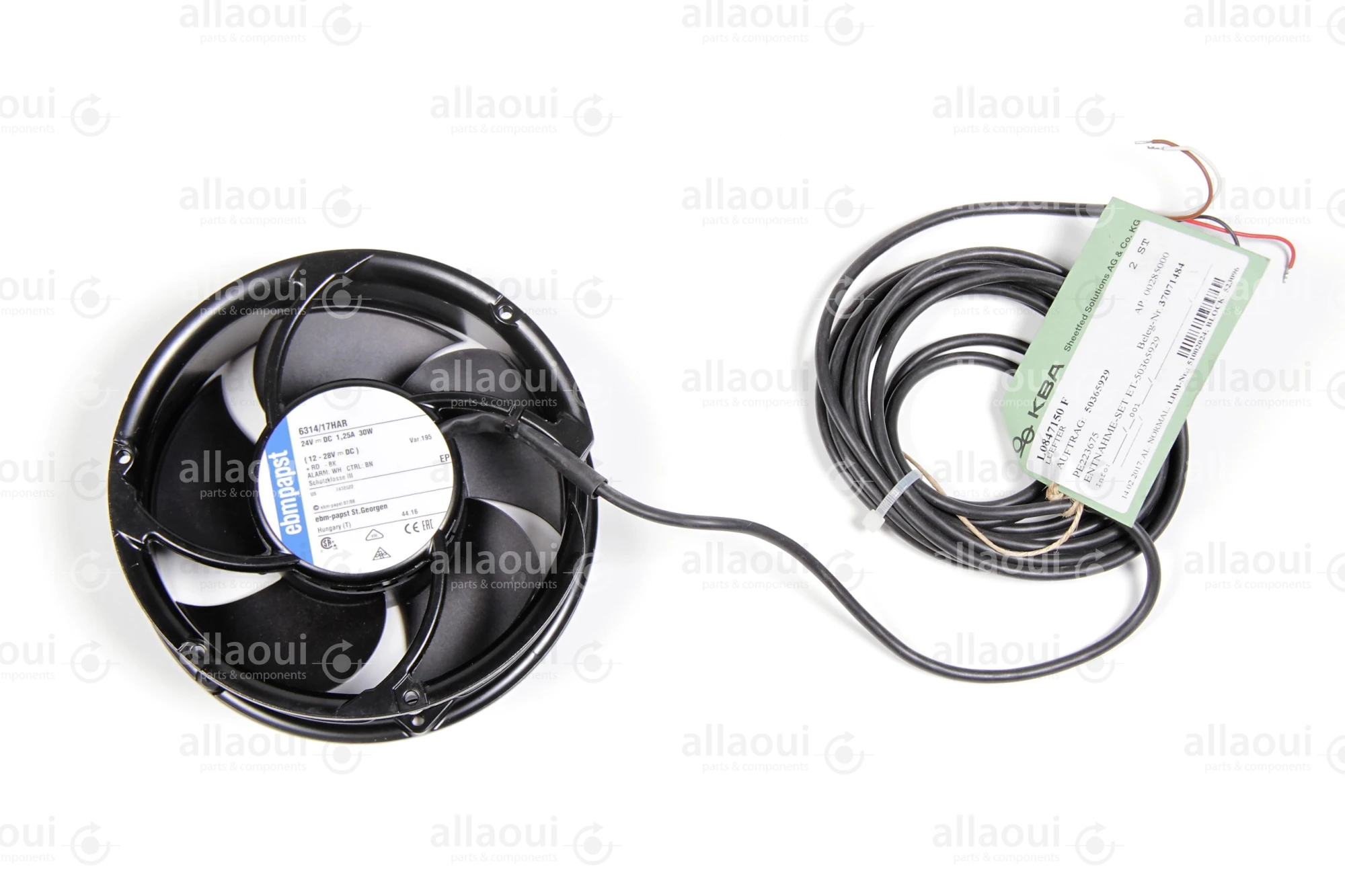 EBM PAPST Axial Fan 6314/17HAR