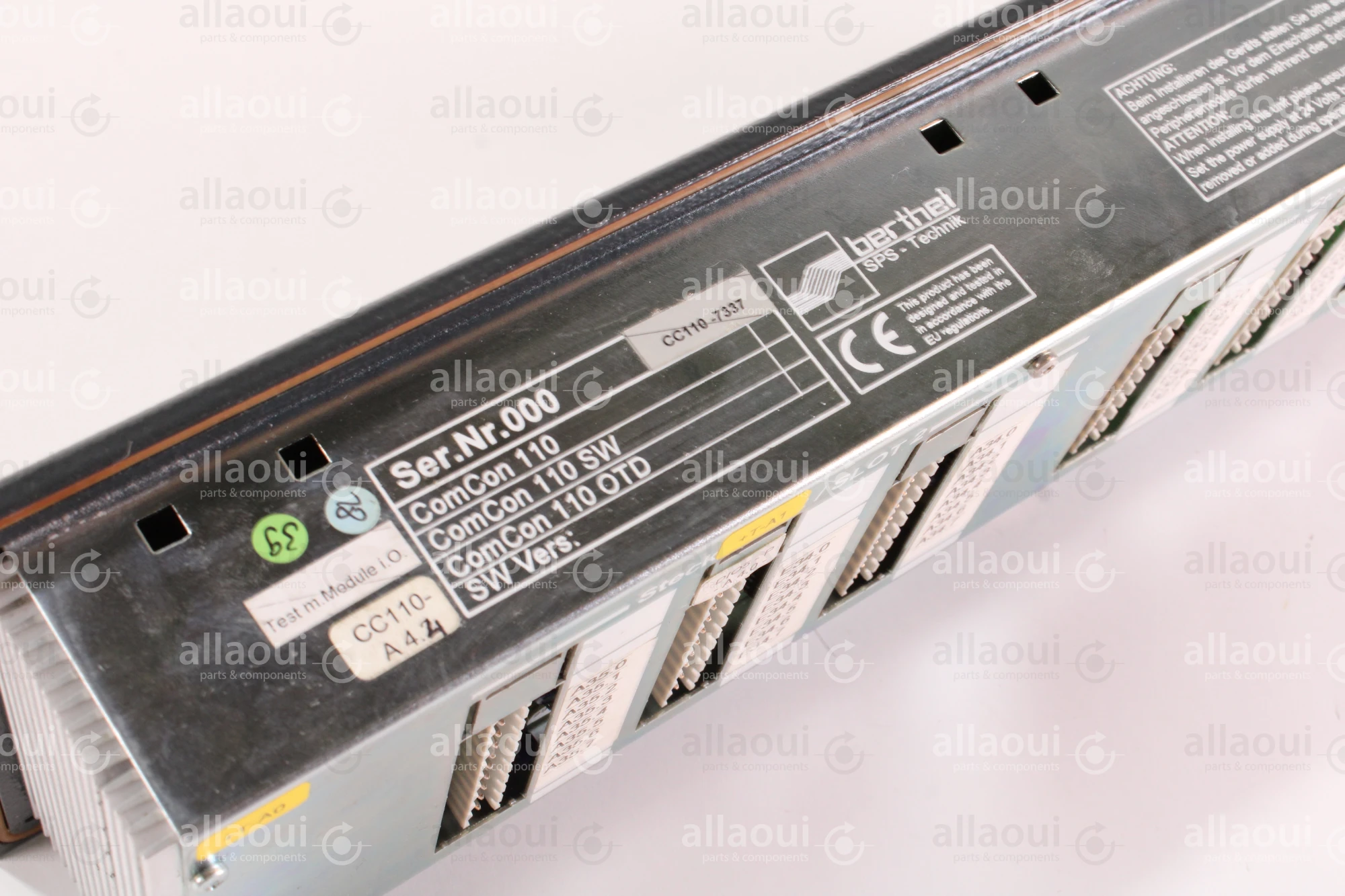 Berthel Simatic S5 Control CC110-7337 Berthel Simatic S5 Control CC110-7337
