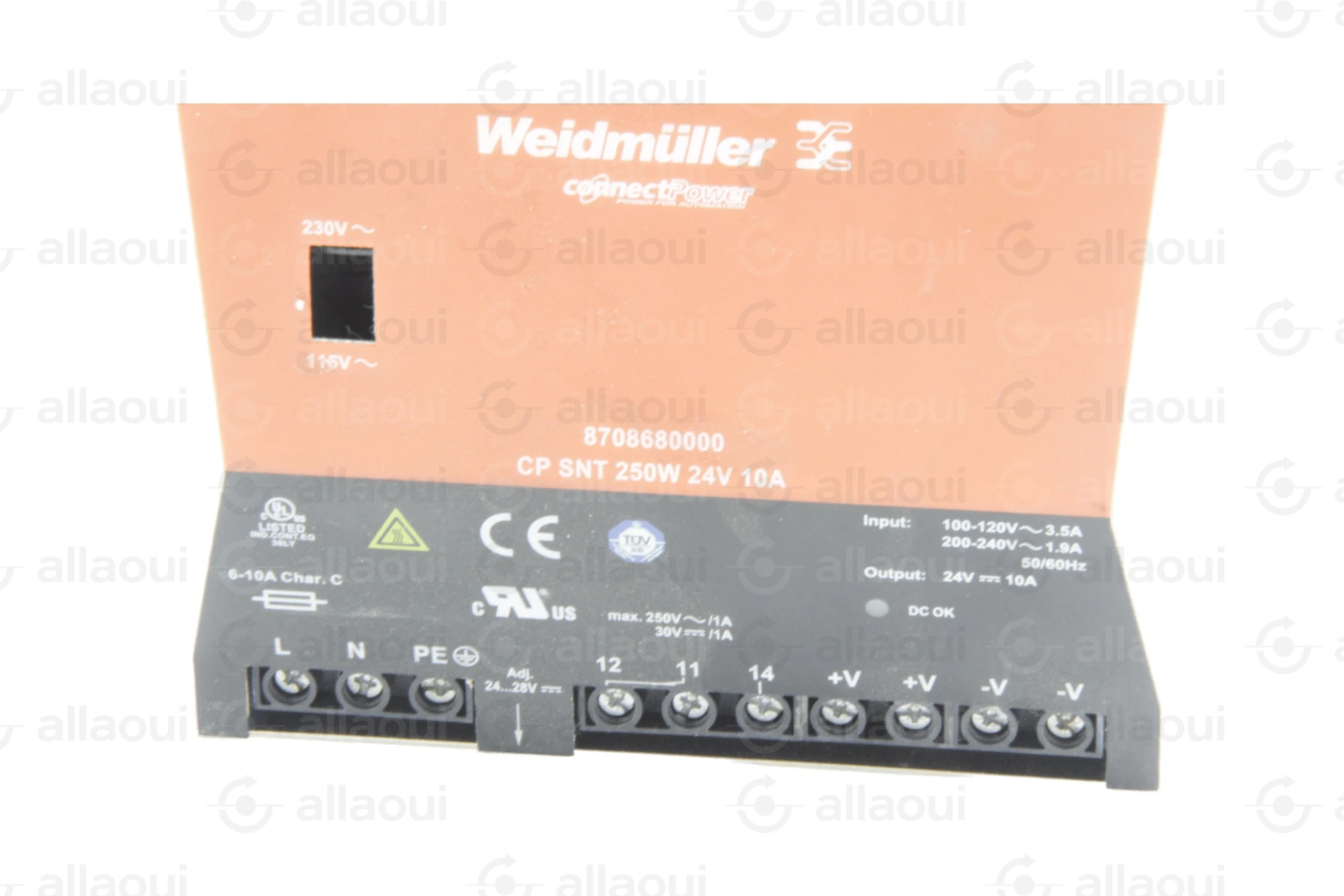 Weidmüller Connect Power CP SNT 250W 24V 10A A371E4610032879