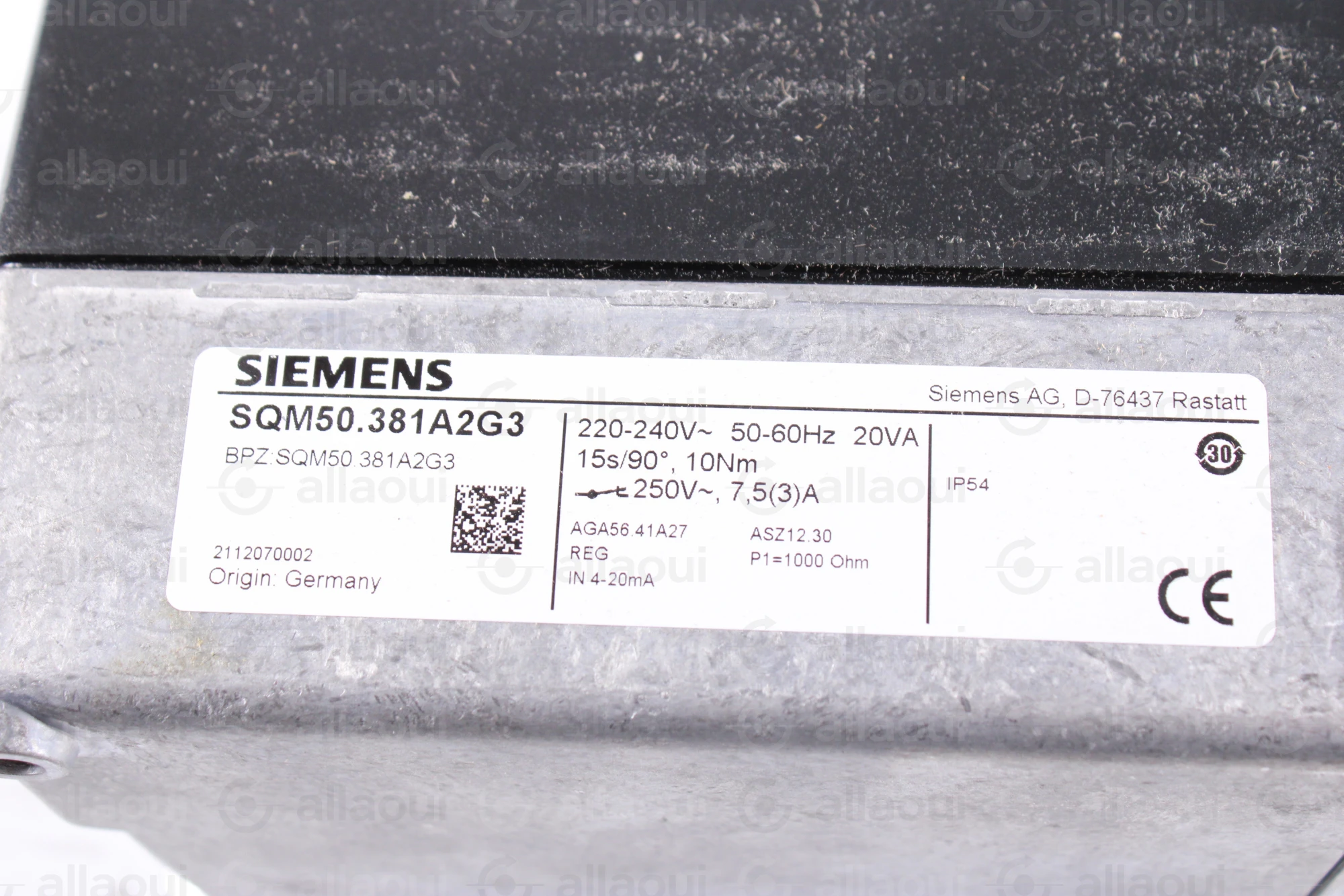 Siemens Actuator SQM50.381A2G3 Siemens Actuator SQM50.381A2G3