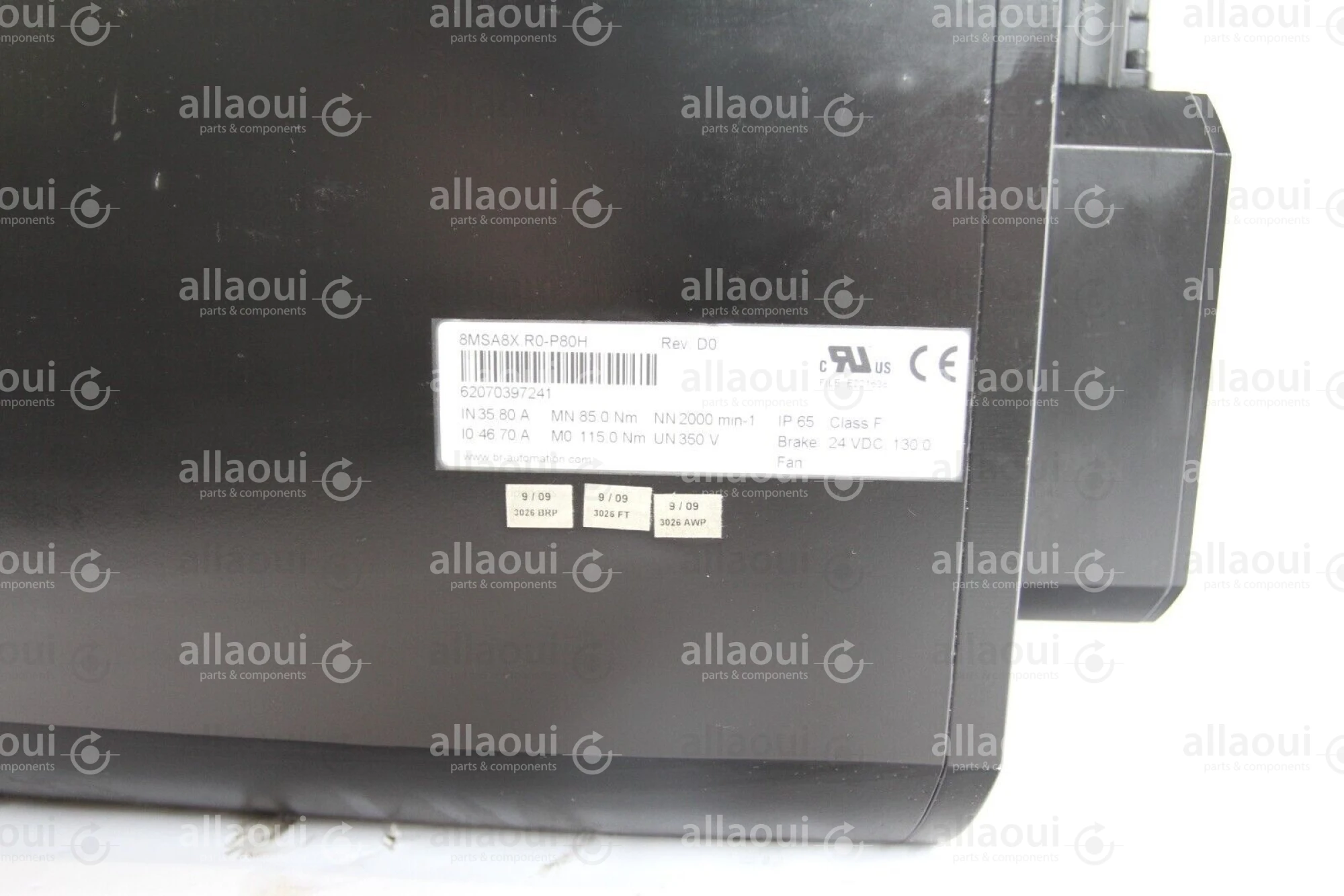 B&R Industrial Automation Motor 8MSA8X.R0-P80H B&R Industrial Automation Motor 8MSA8X.R0-P80H