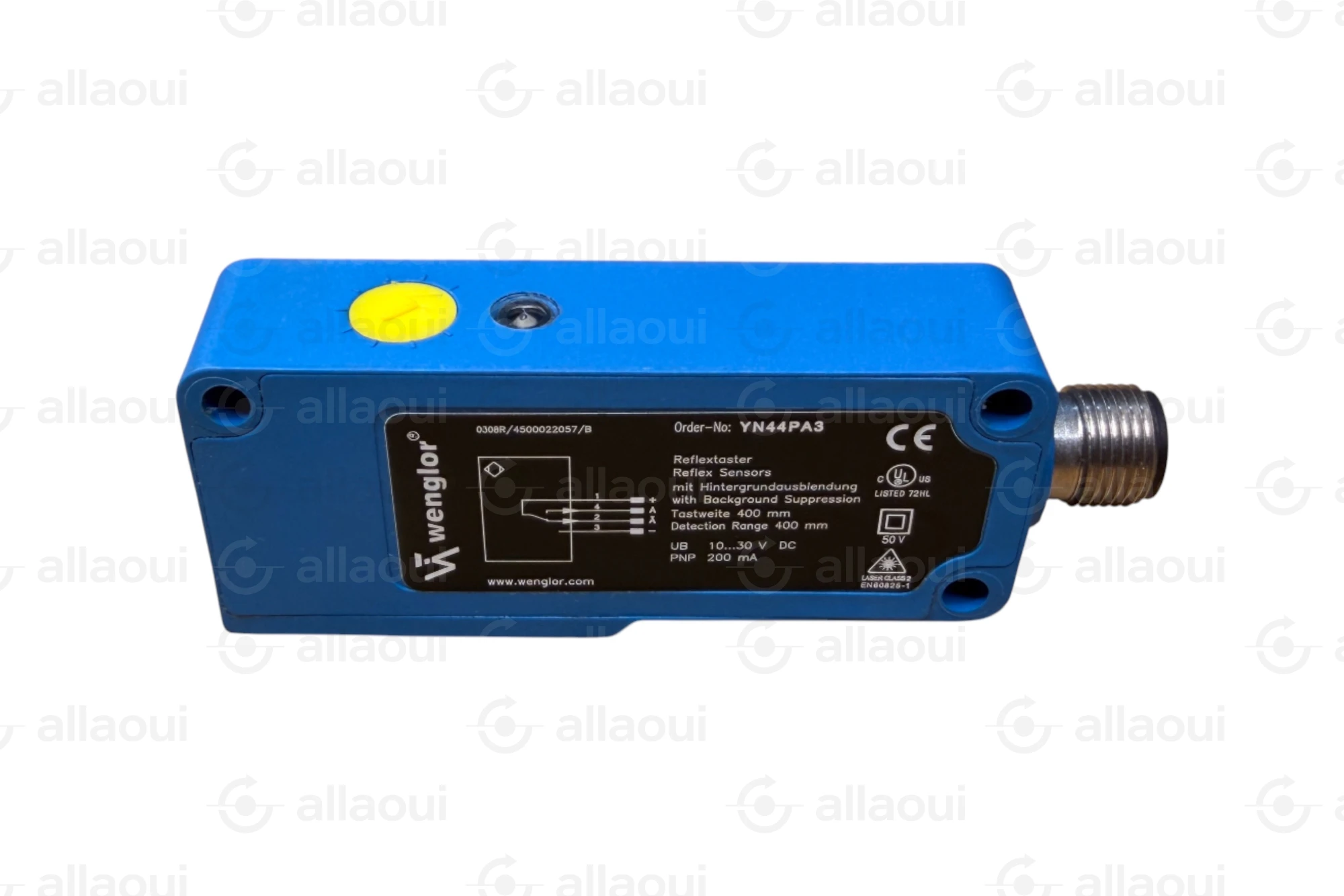 Wenglor Reflex Sensor with Background Suppression YN44PA3 YN44PA3 Wenglor Reflex Sensor with Background Suppression YN44PA3 YN44PA3