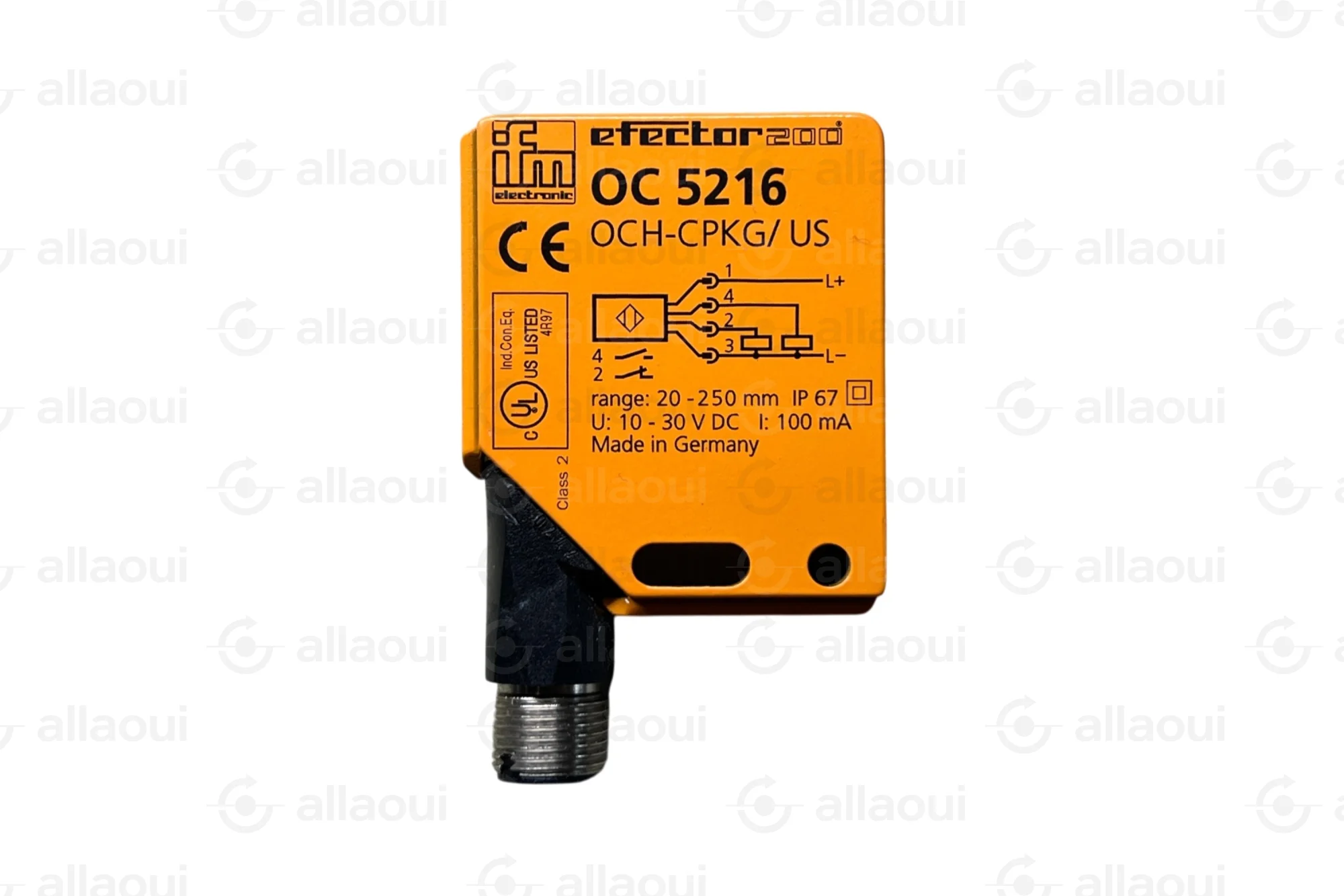 IFM Diffuse reflection sensor with background suppression OC5216