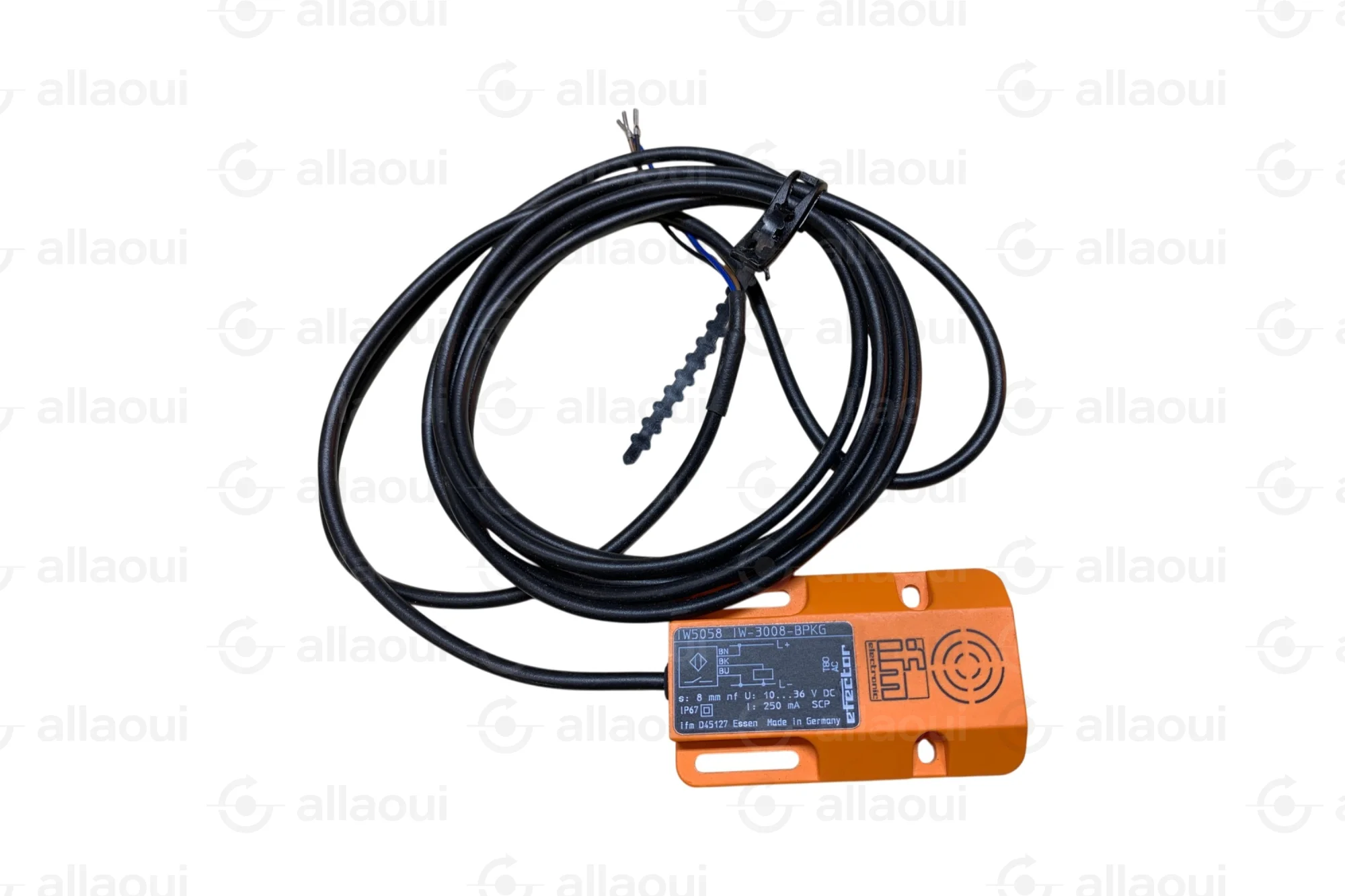 IFM Electronic Inductive Sensor 8mm PNP IW5058 IFM Electronic Inductive Sensor 8mm PNP IW5058
