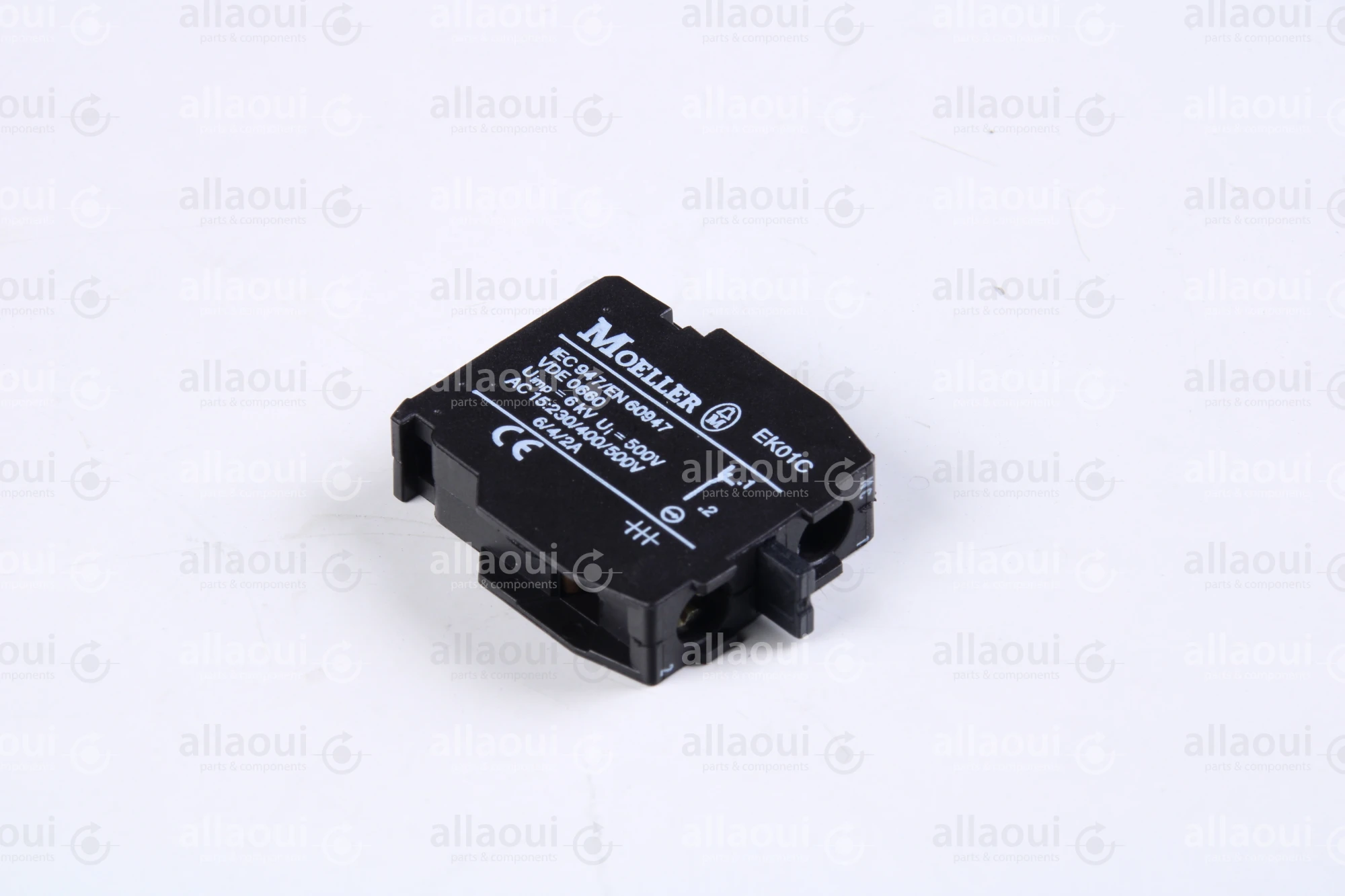 Moeller Contact element 10A 600V AC/1A 250V DC NC IEC947/EN60947 Moeller Contact element 10A 600V AC/1A 250V DC NC IEC947/EN60947